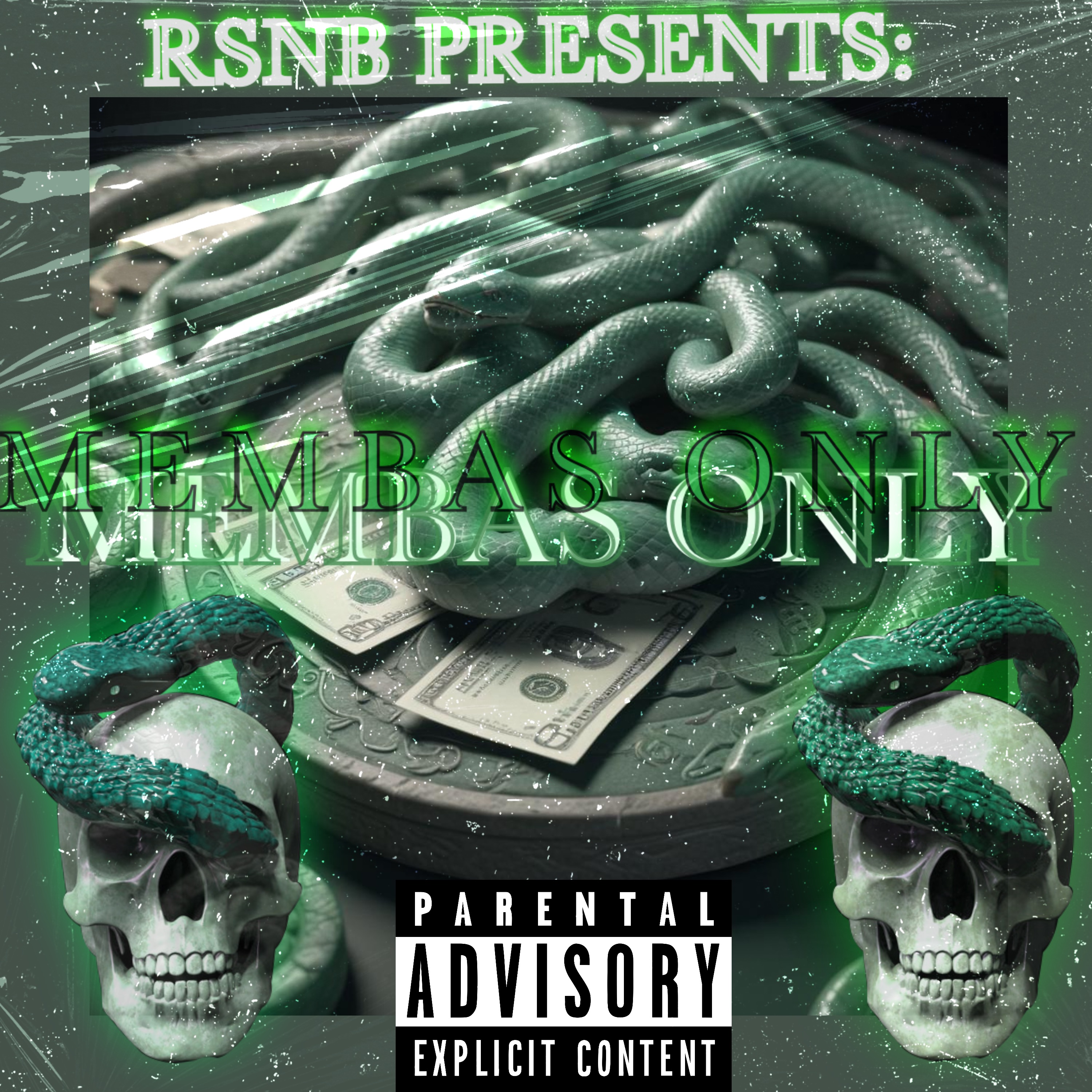 RSNB PRESENTS: MEMBAS ONLY artwork