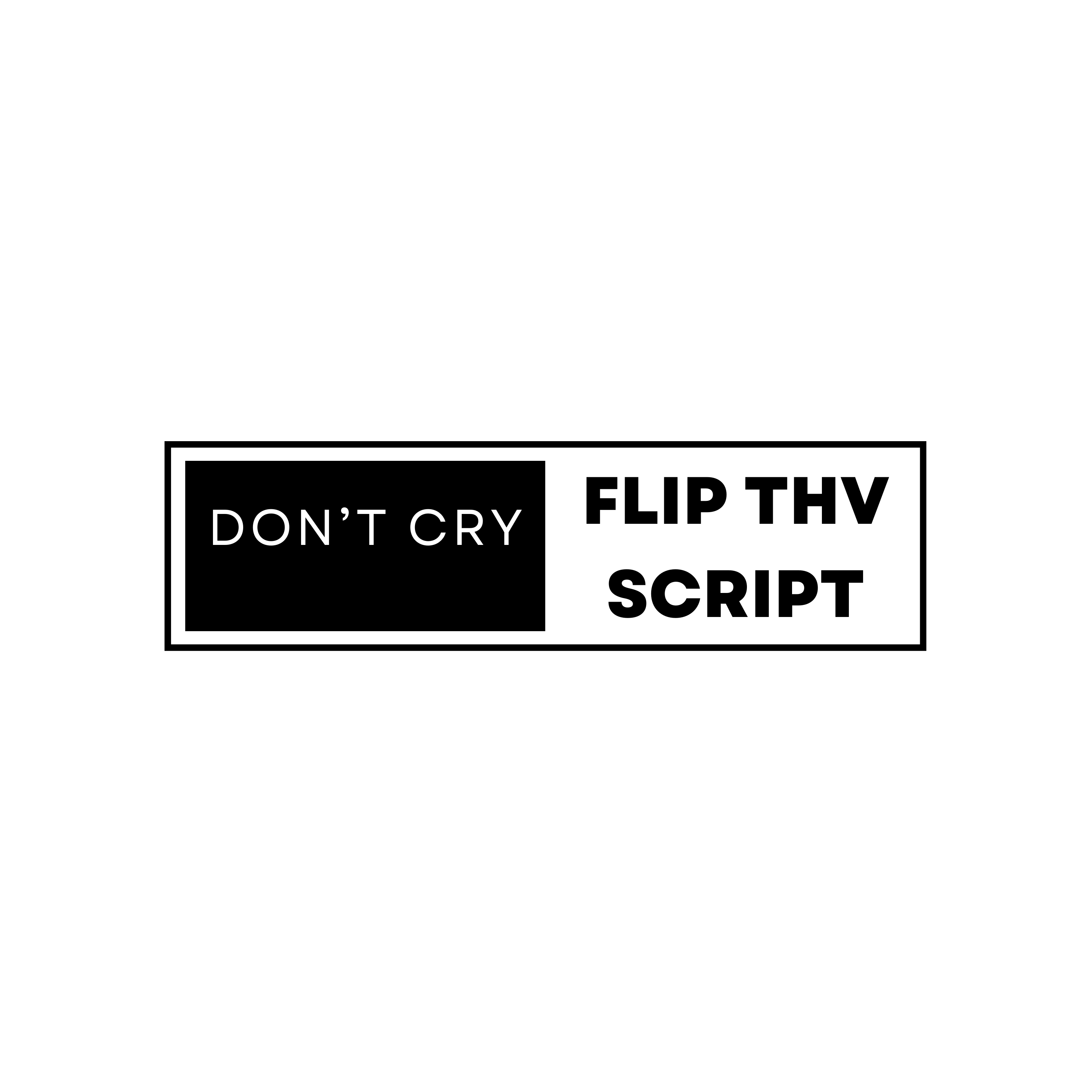 Don’t Cry artwork