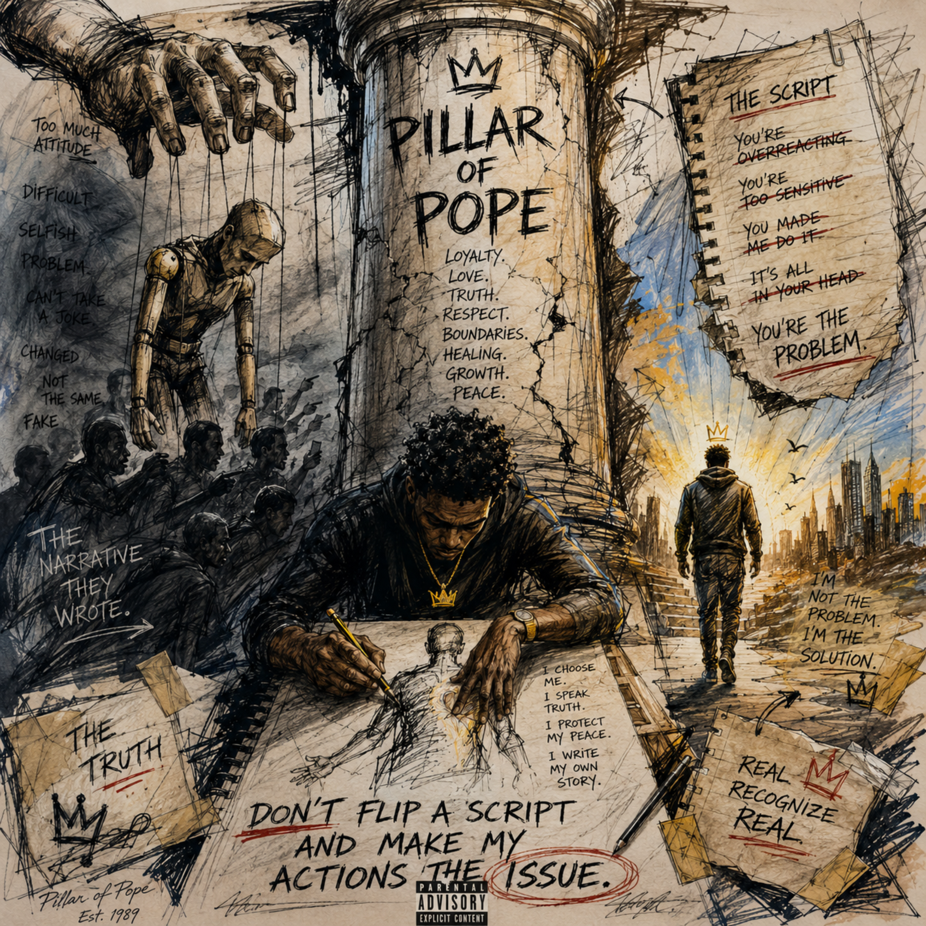 Flip The Script by Carson Cliché cover art
