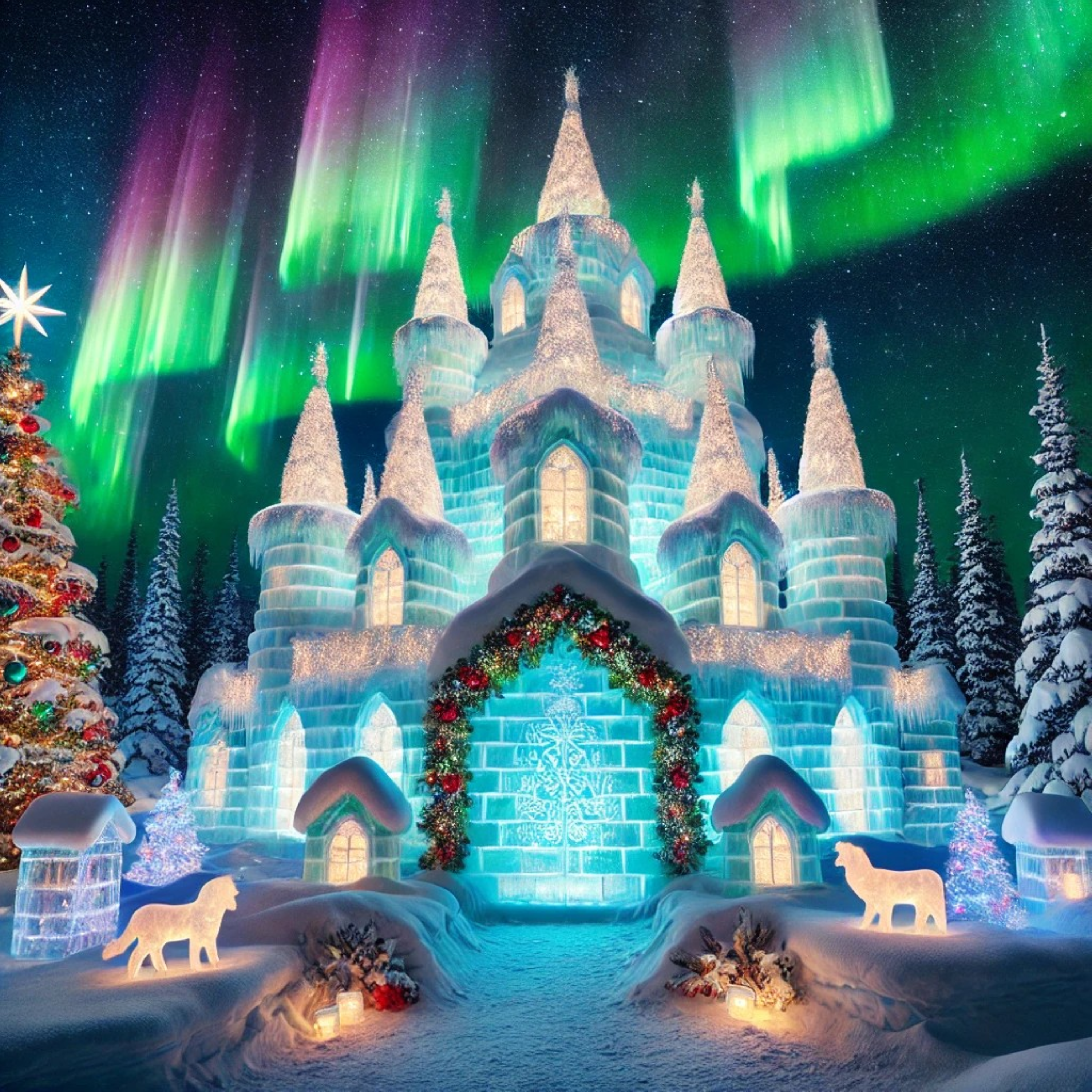 Northern Lights LoFi artwork