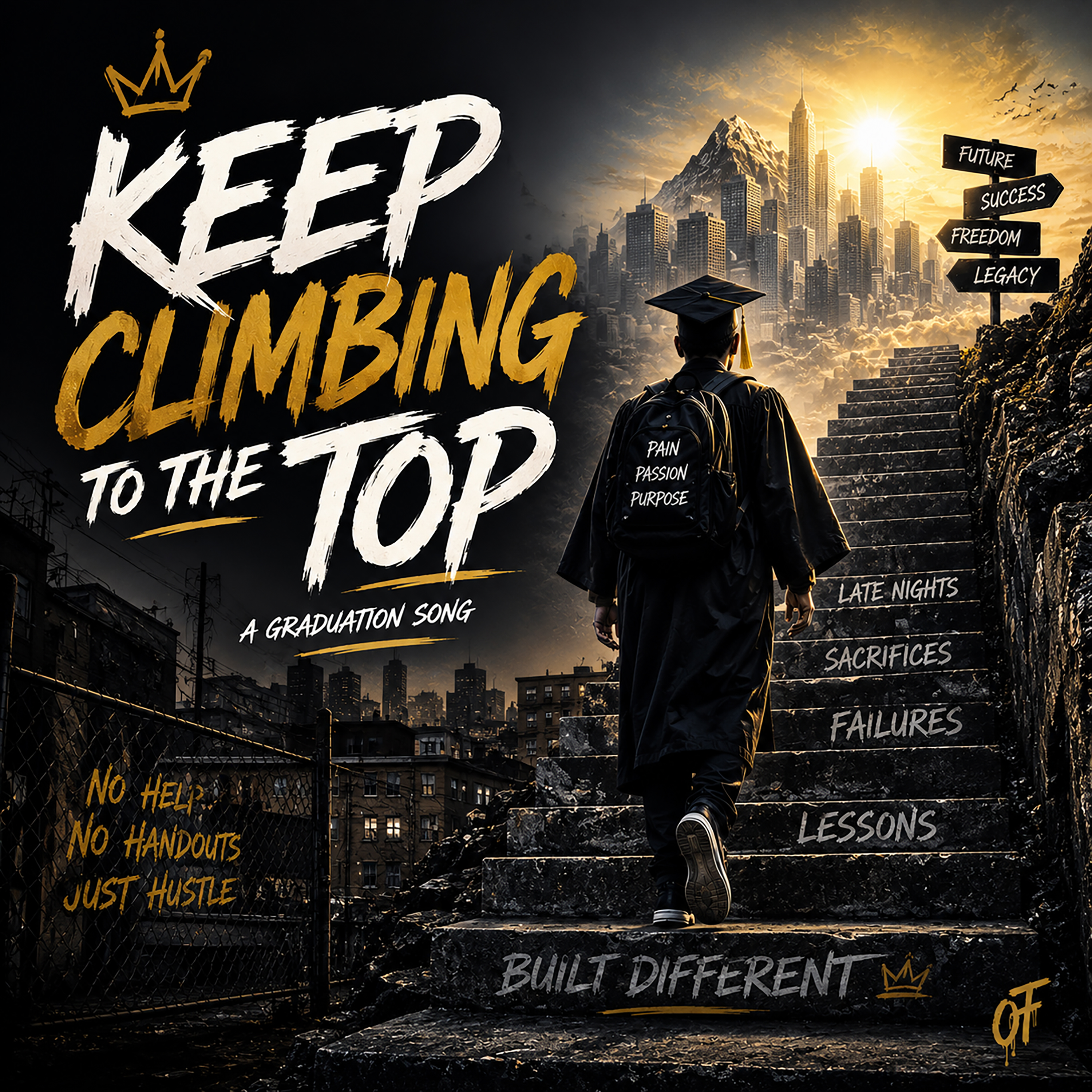 KEEP CLIMBING TO THE TOP by Wooda D cover art