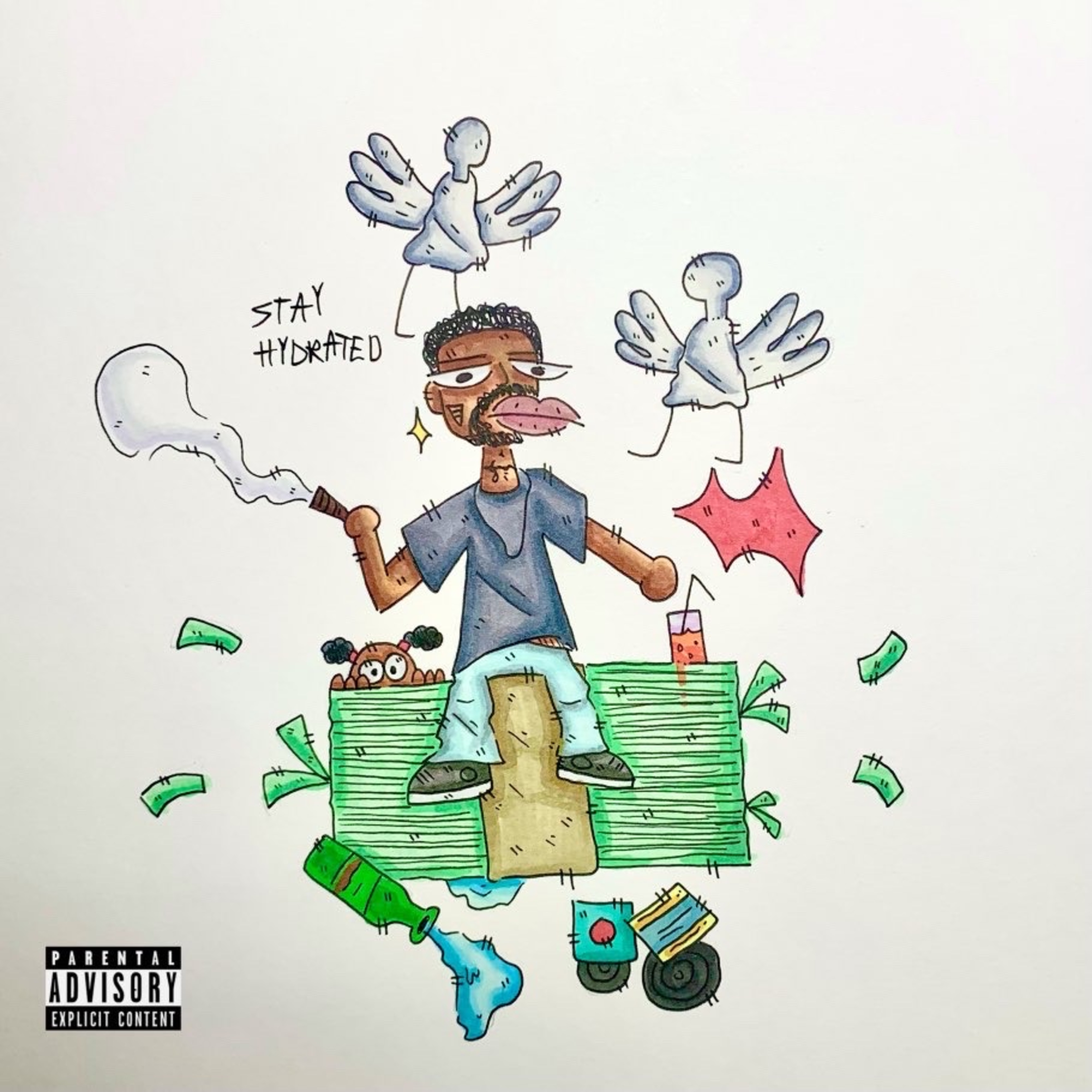 Trappin Bottled Waters artwork