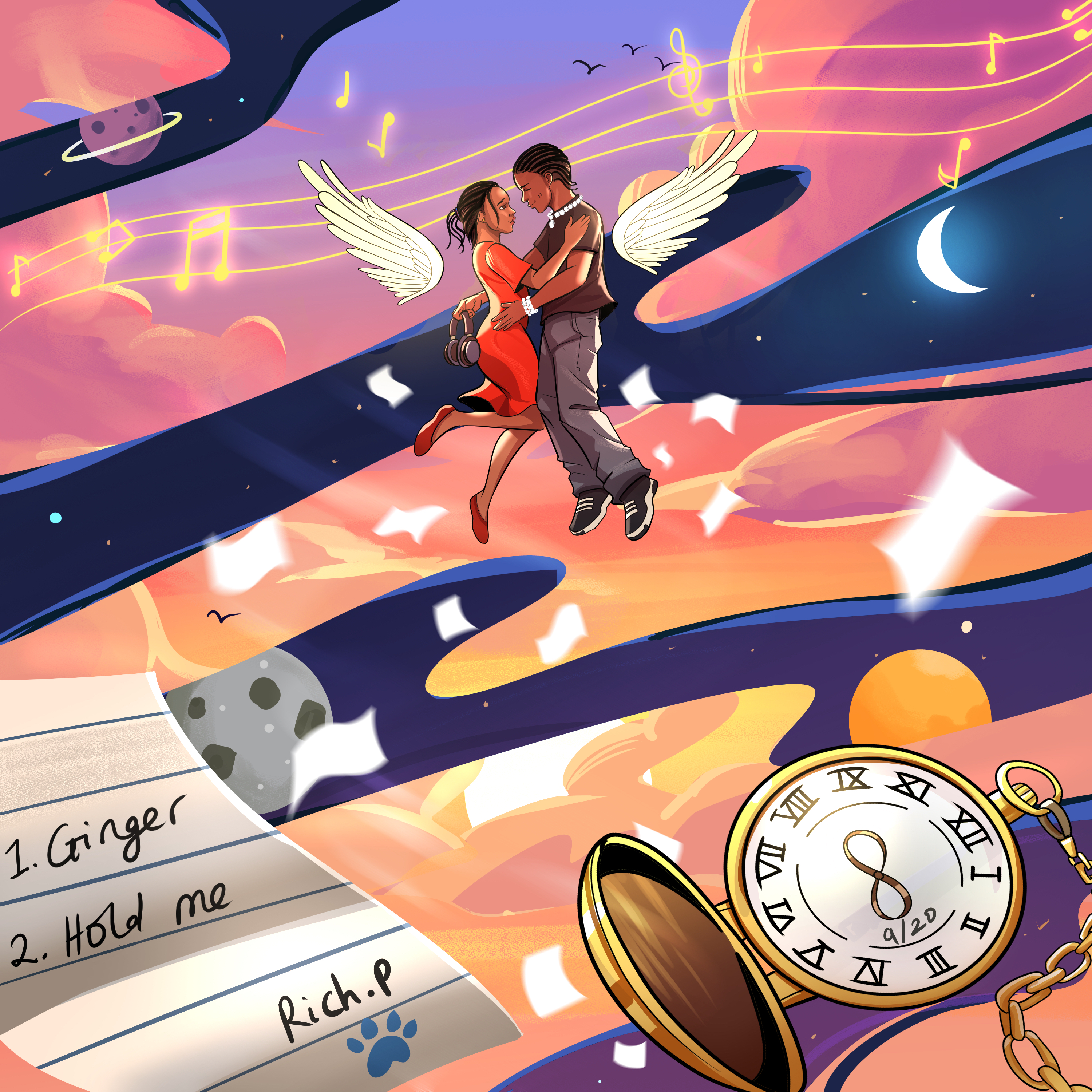 Ginger & Hold me artwork