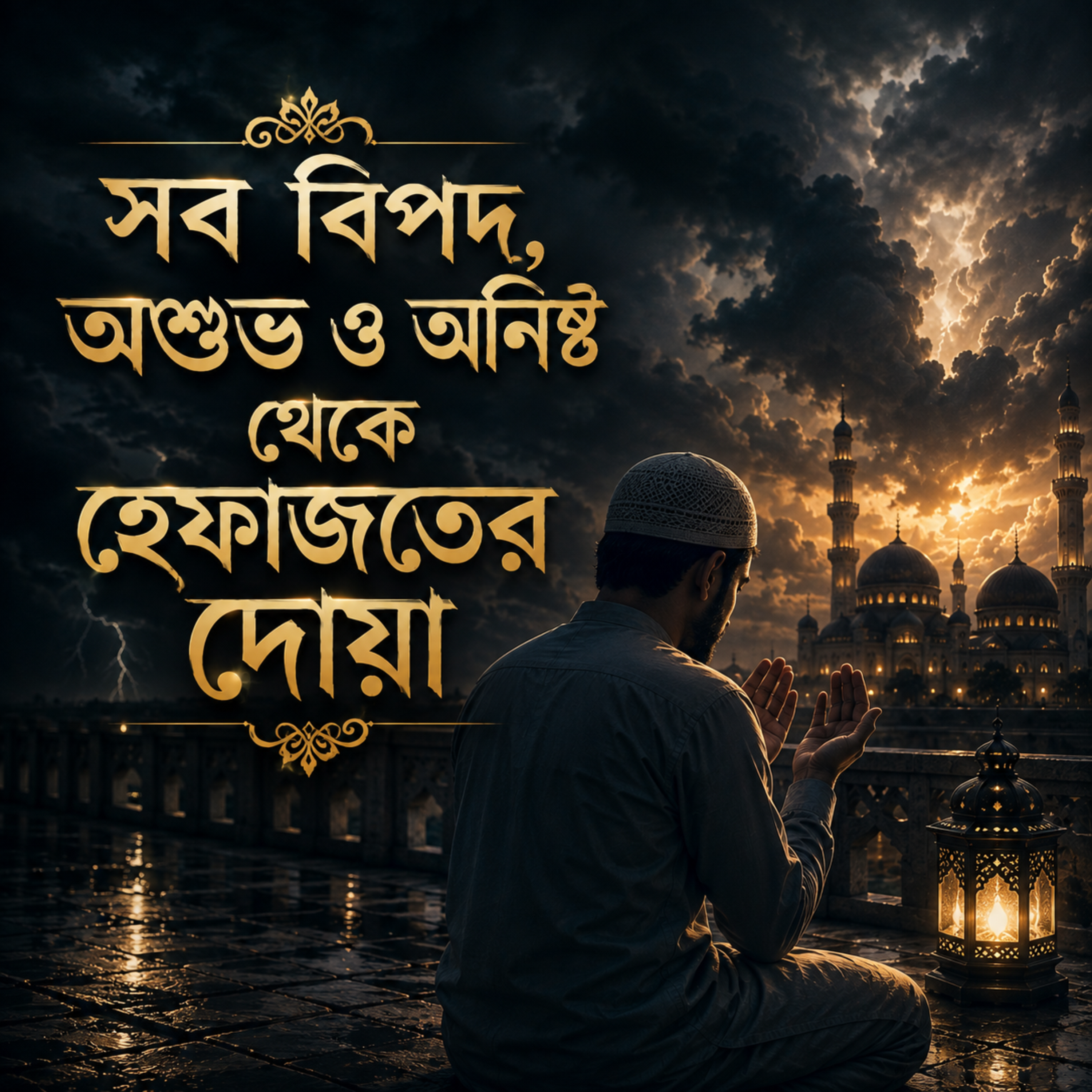 সব বিপদ, অশুভ ও অনিষ্ট থেকে হেফাজতের দোয়া by Ananya Sharma cover art