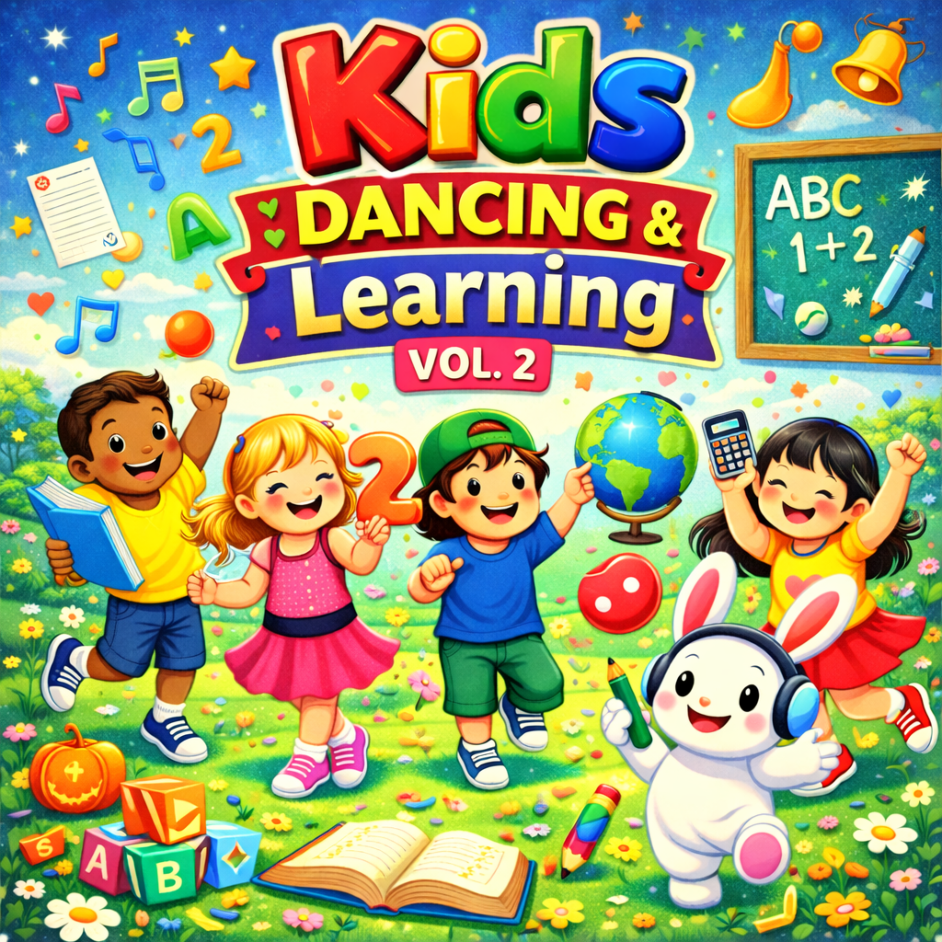 KIDS Dancing & Learning. Vol 2 artwork
