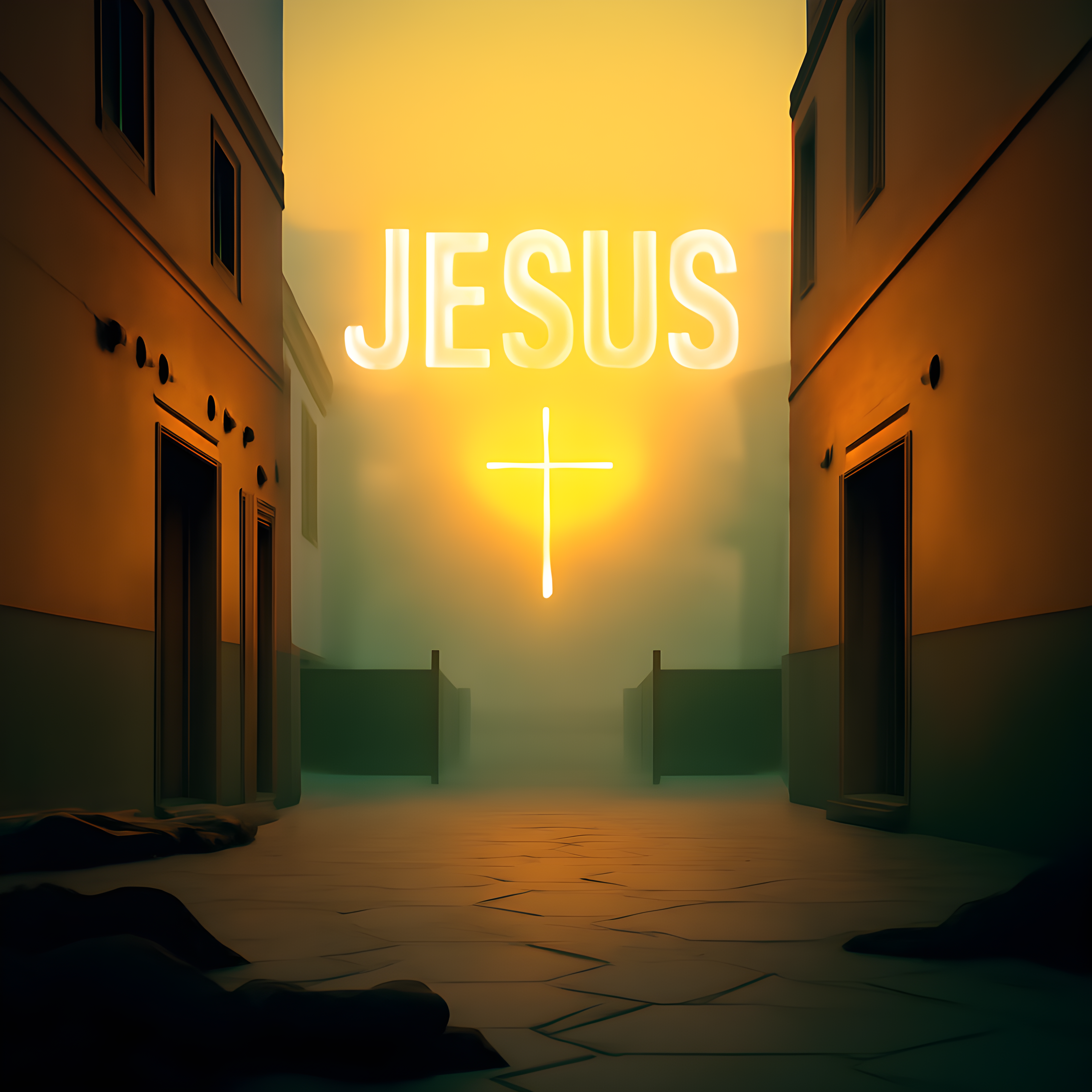 J-E-S-U-S artwork