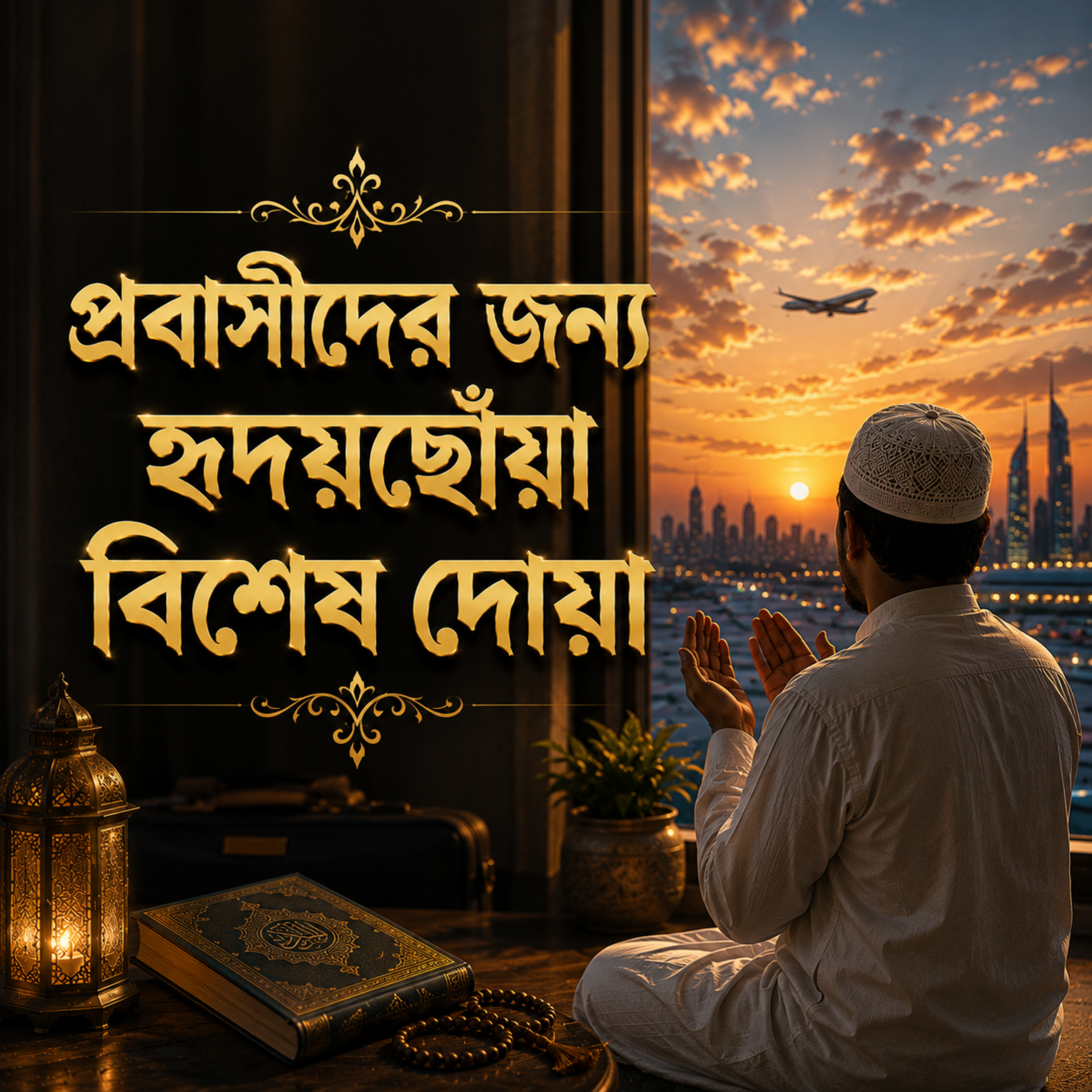 প্রবাসীদের জন্য হৃদয়ছোঁয়া বিশেষ দোয়া by Ananya Sharma cover art