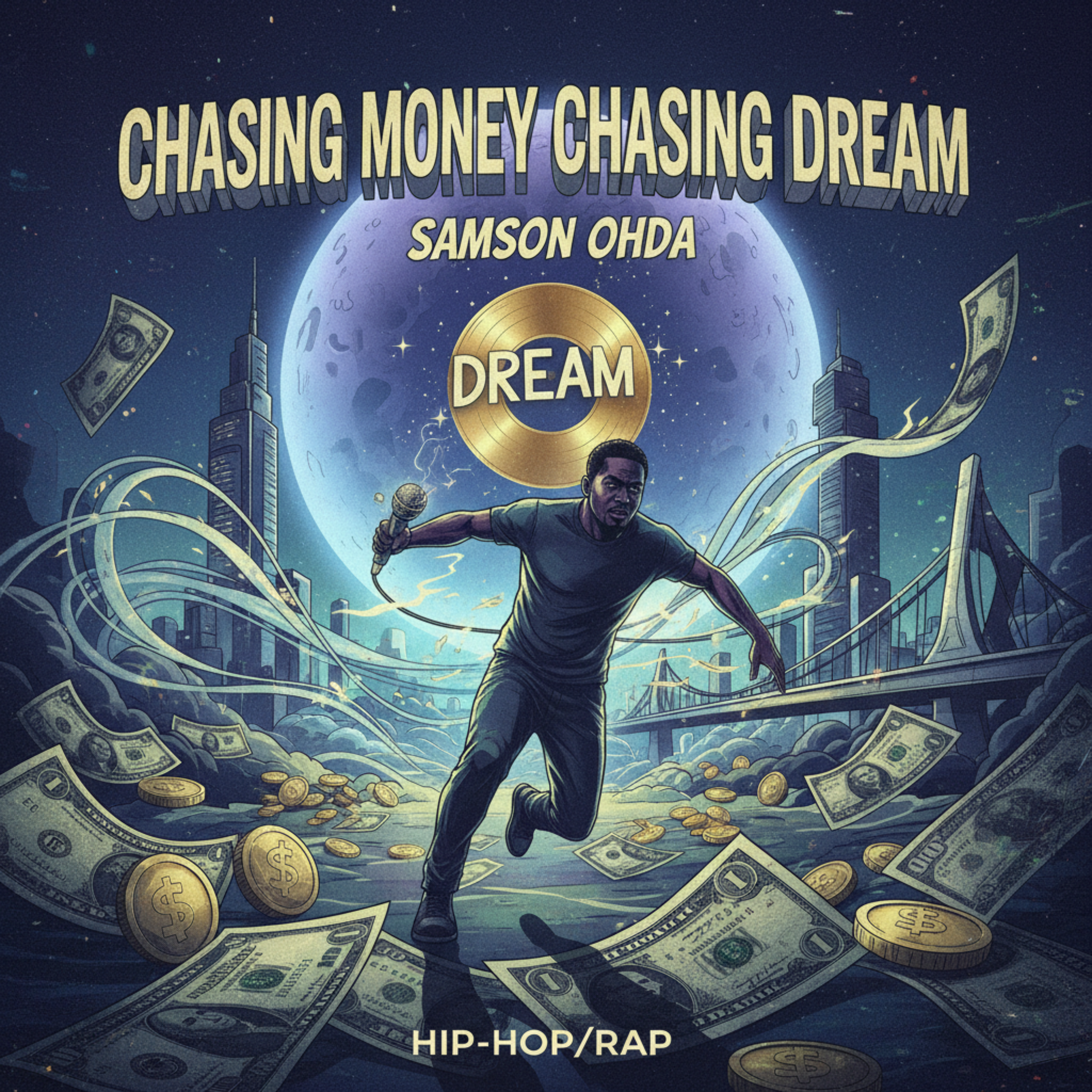 Chasing Money Chasing Dreams by Samson Ohda  cover art