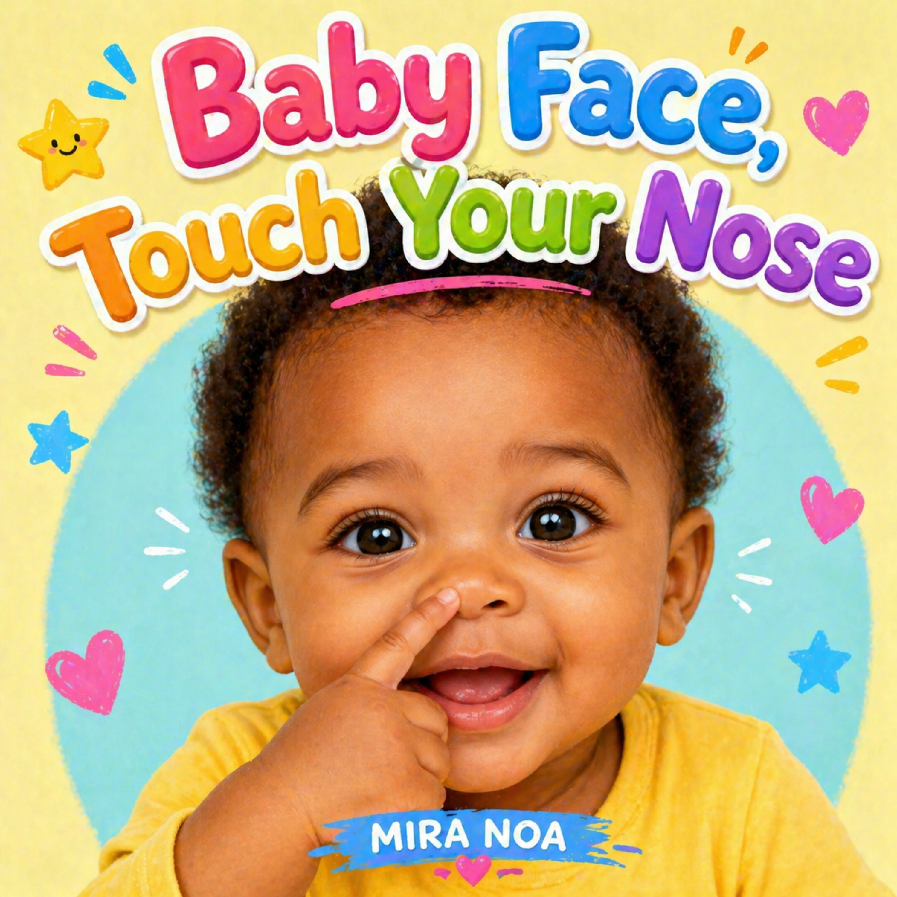 baby face, touch your nose artwork