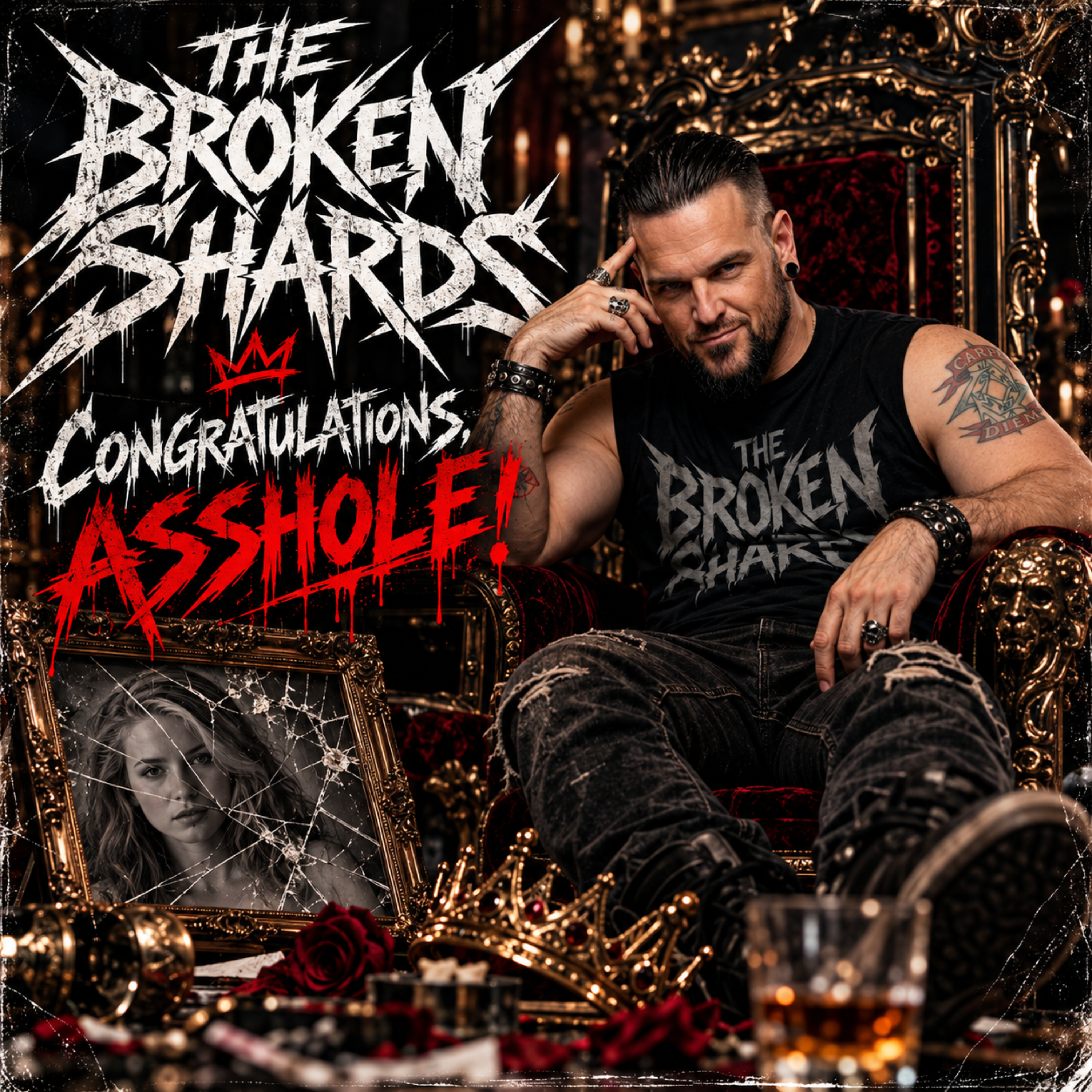 Congratulations, Asshole! by The Broken Shards cover art