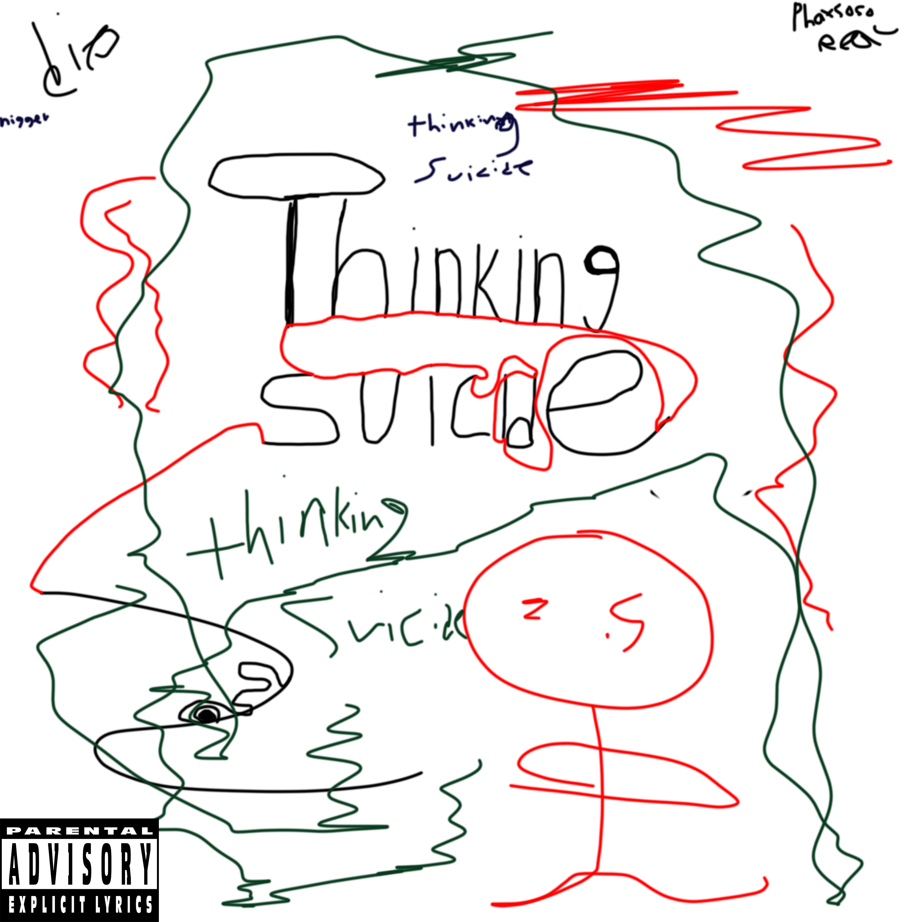 thinking suicide artwork