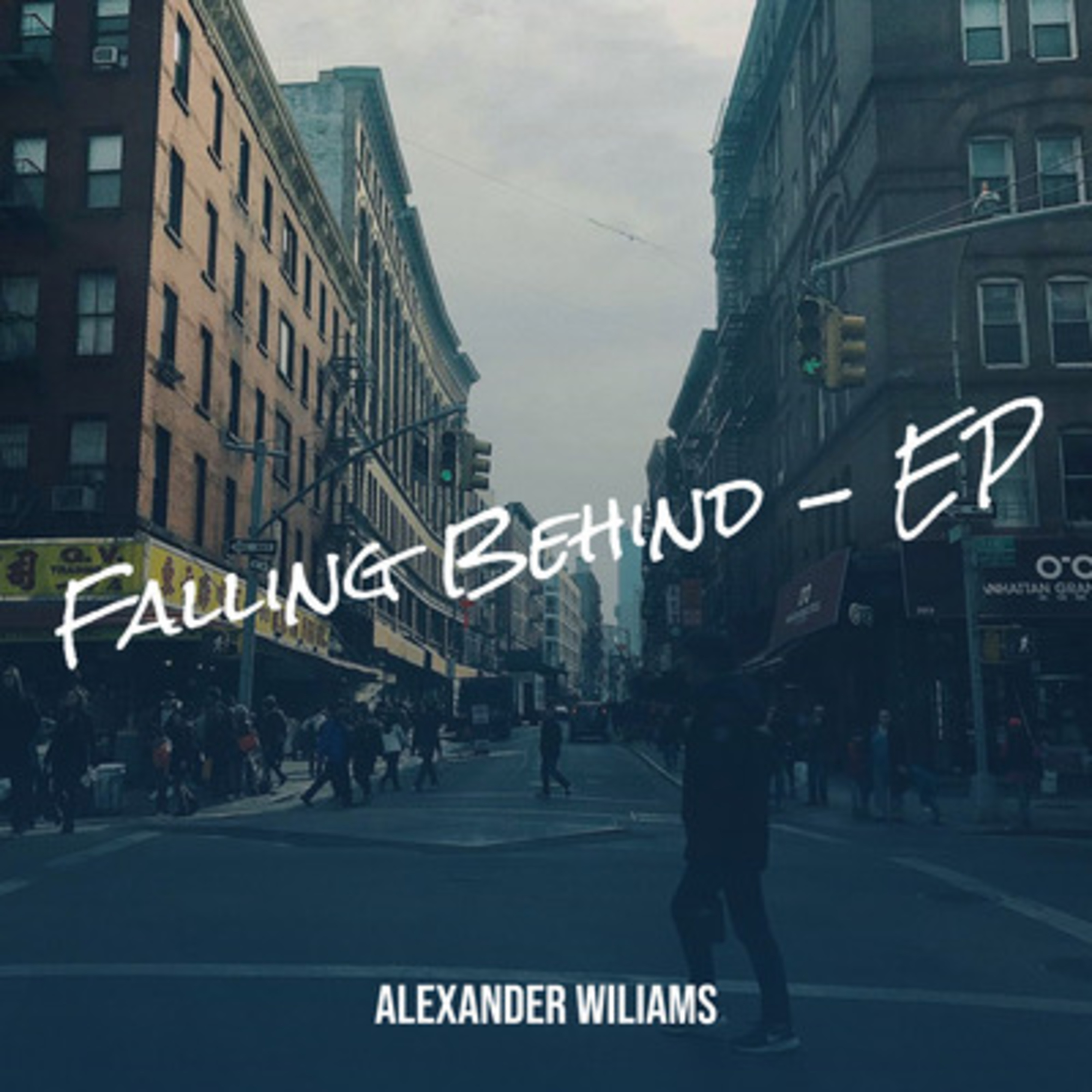 Falling Behind  by Alexander Williams cover art