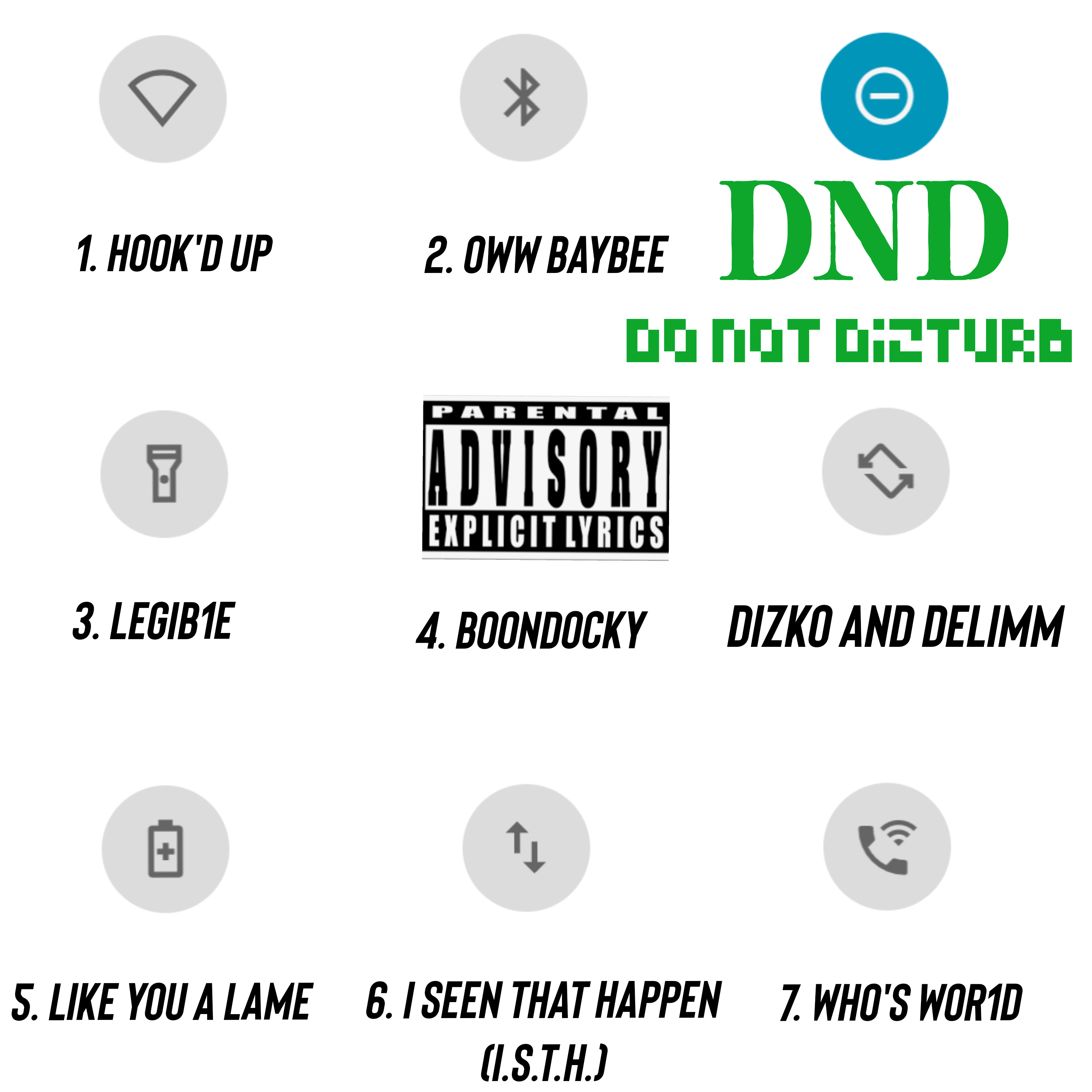 DND (Do Not Dizturb) artwork