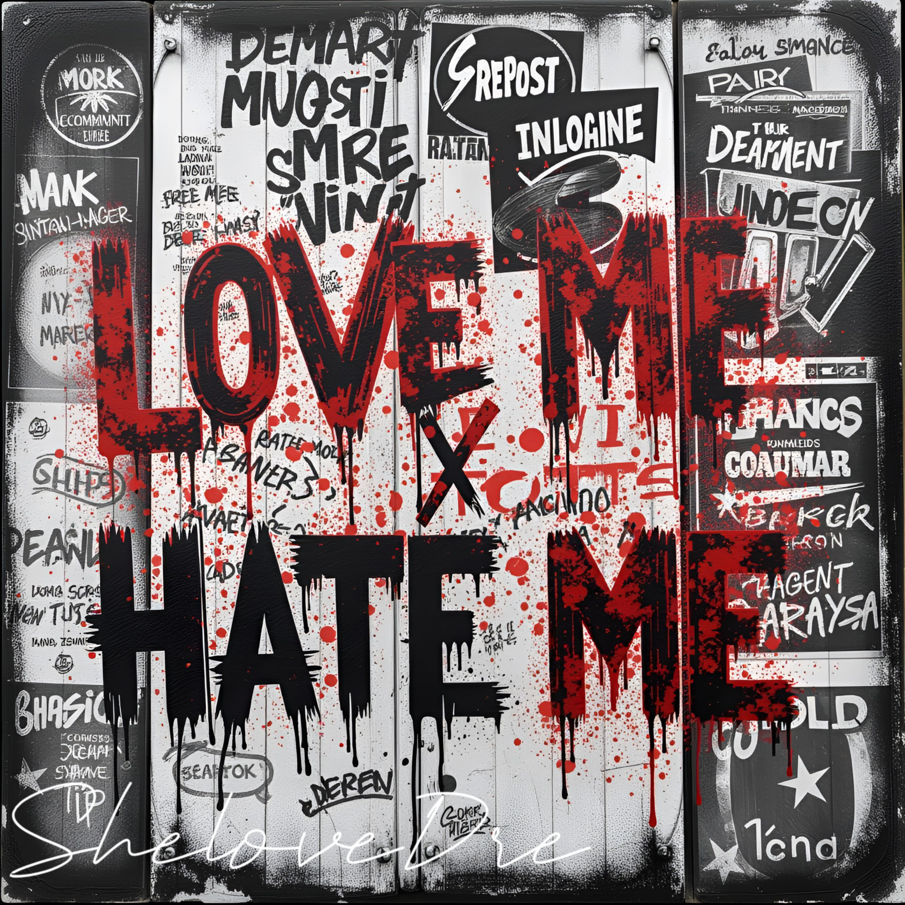 Love Me X Hate Me artwork