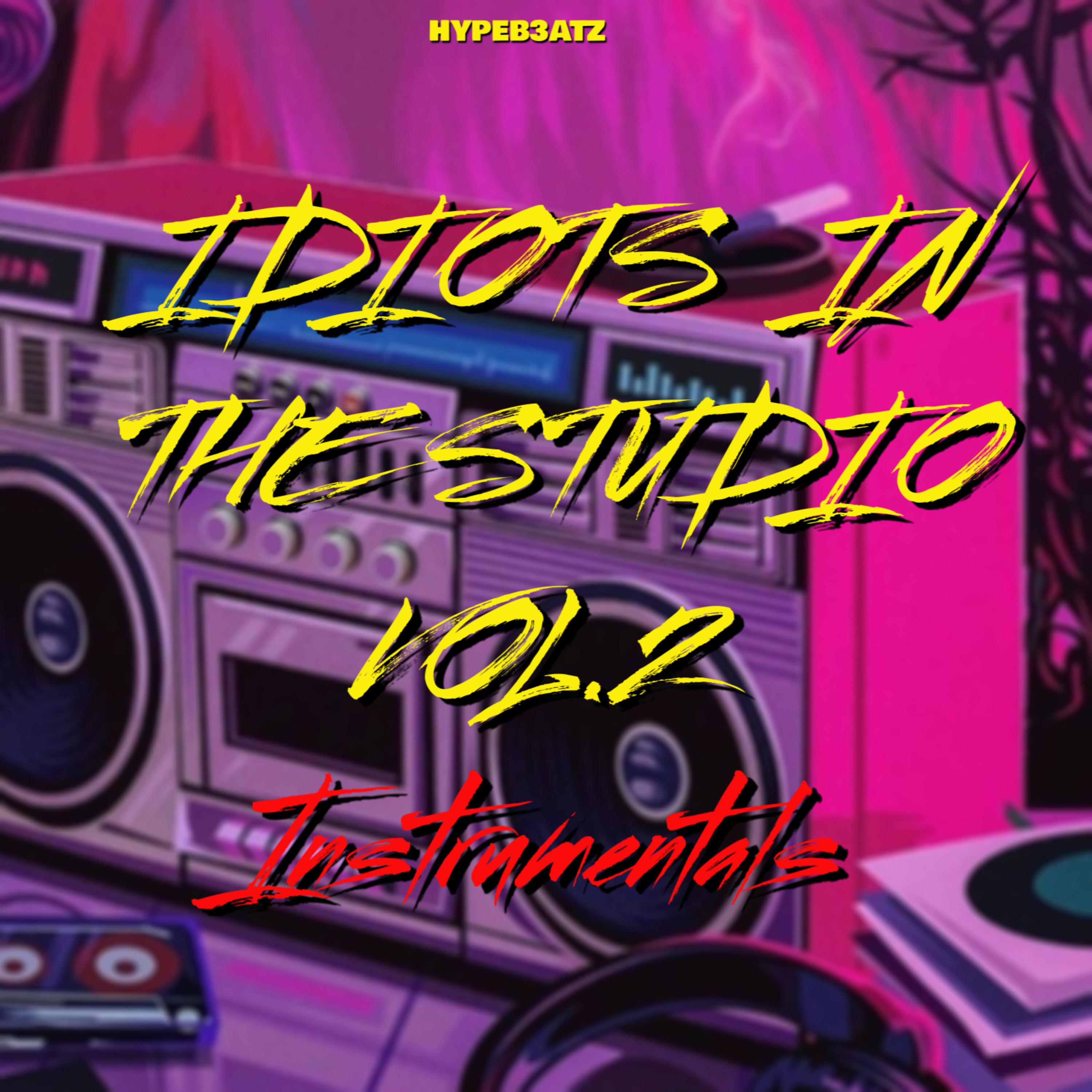 Idiots In The Studio Vol.2 instrumentals artwork