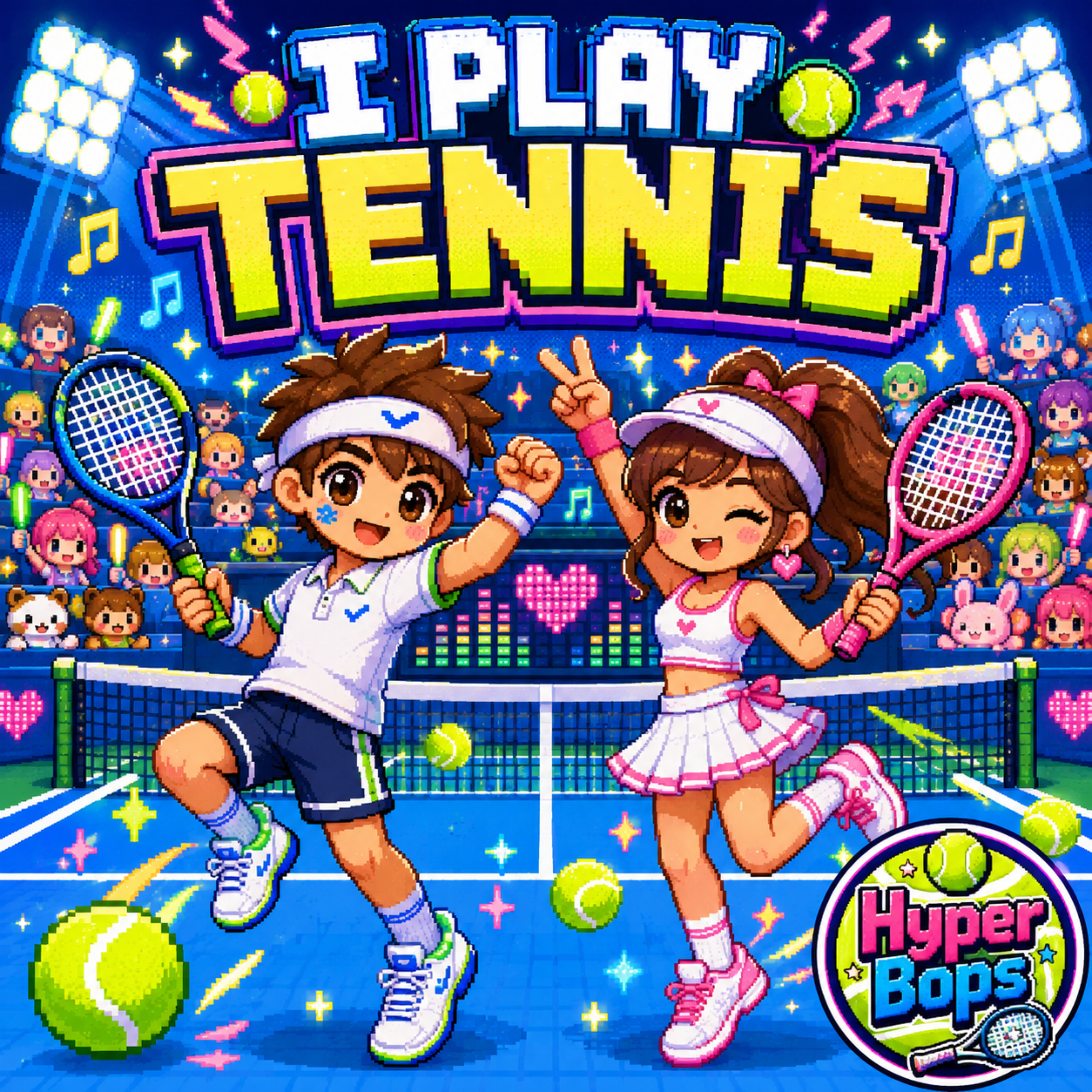 I PLAY TENNIS by Hyper Bops cover art