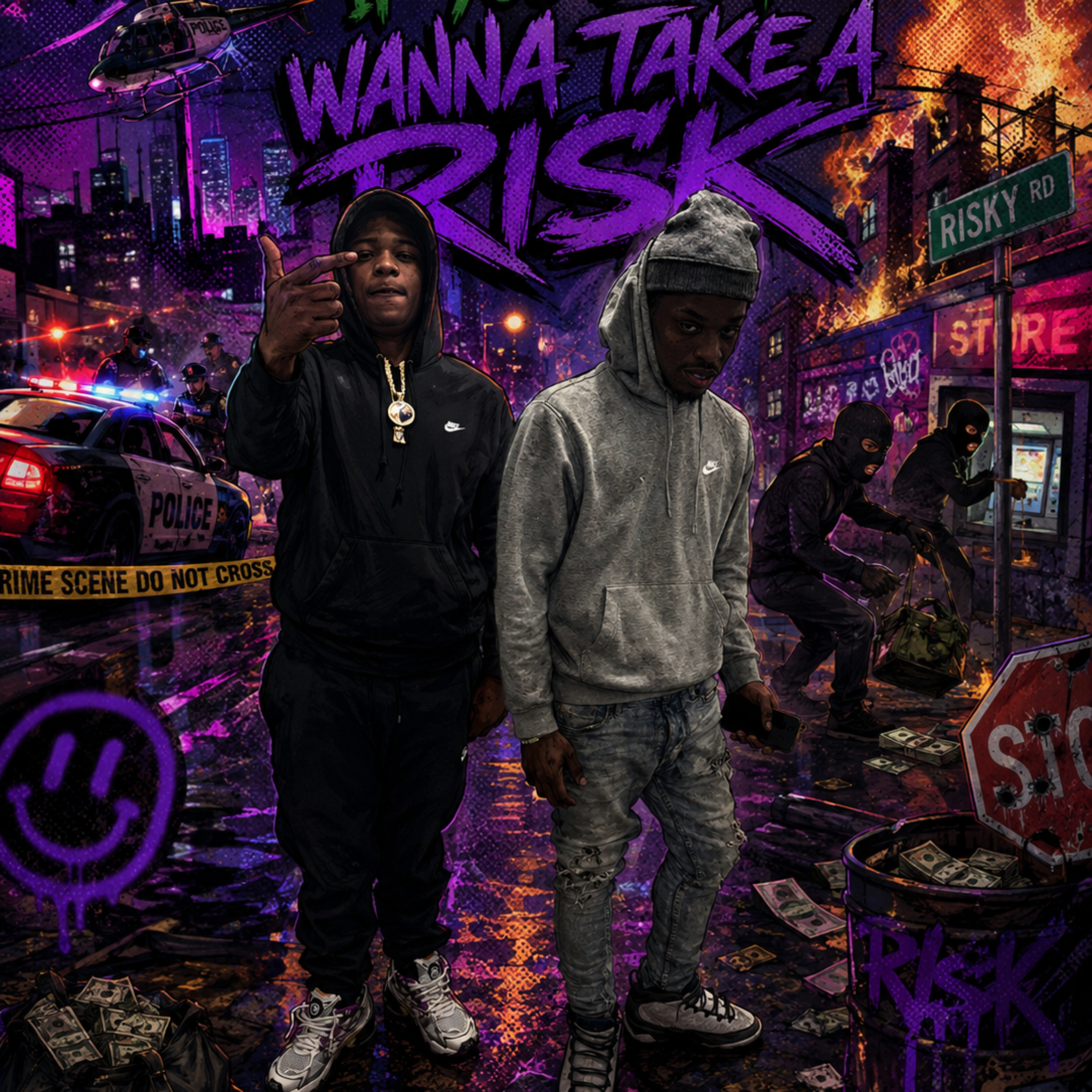 How Tf You Wanna Get Rich But You Don’t Wanna Take A Risk by Toofriedd cover art