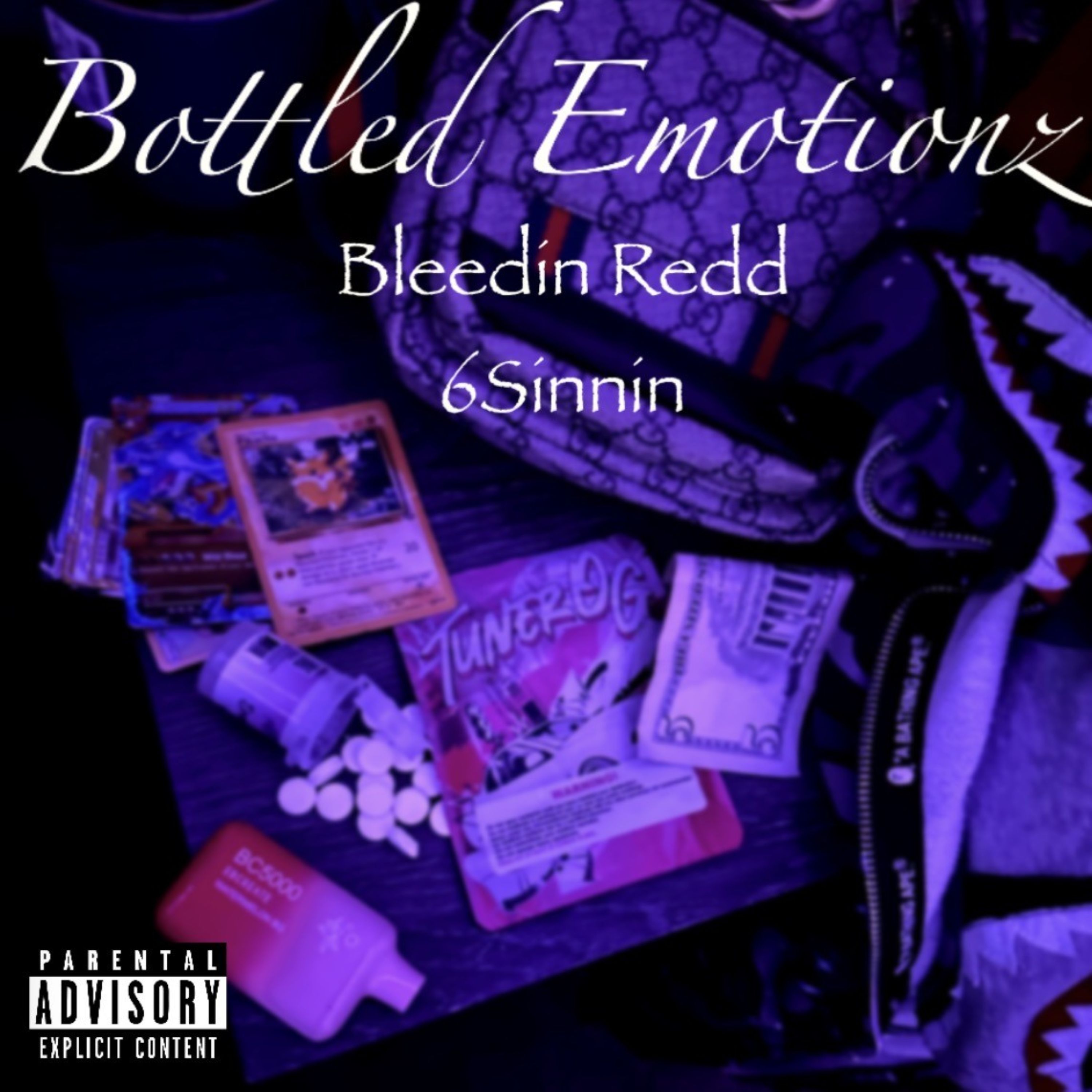 Bottled Emotions by Bleedin Redd cover art