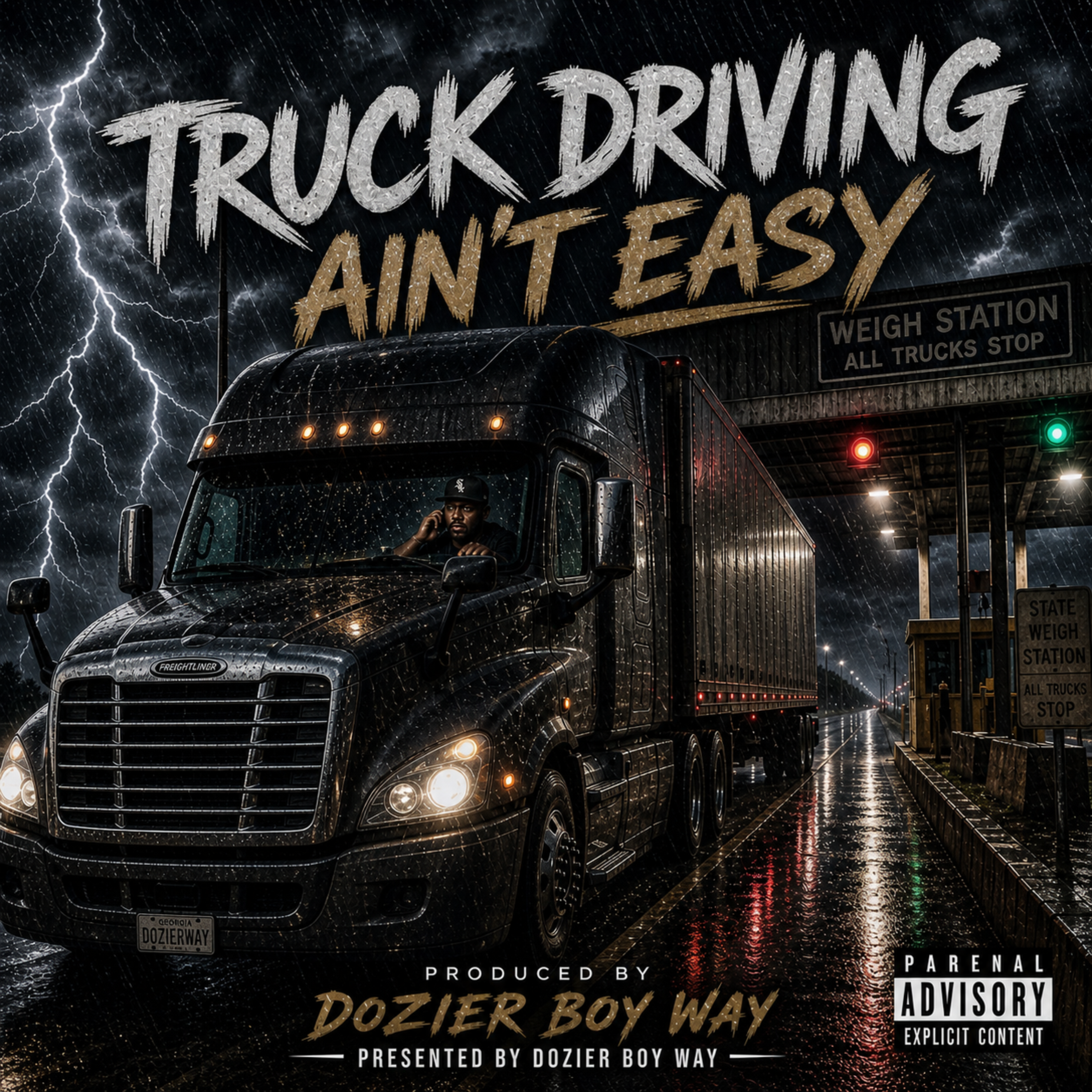 Truck Driving Ain't Easy artwork