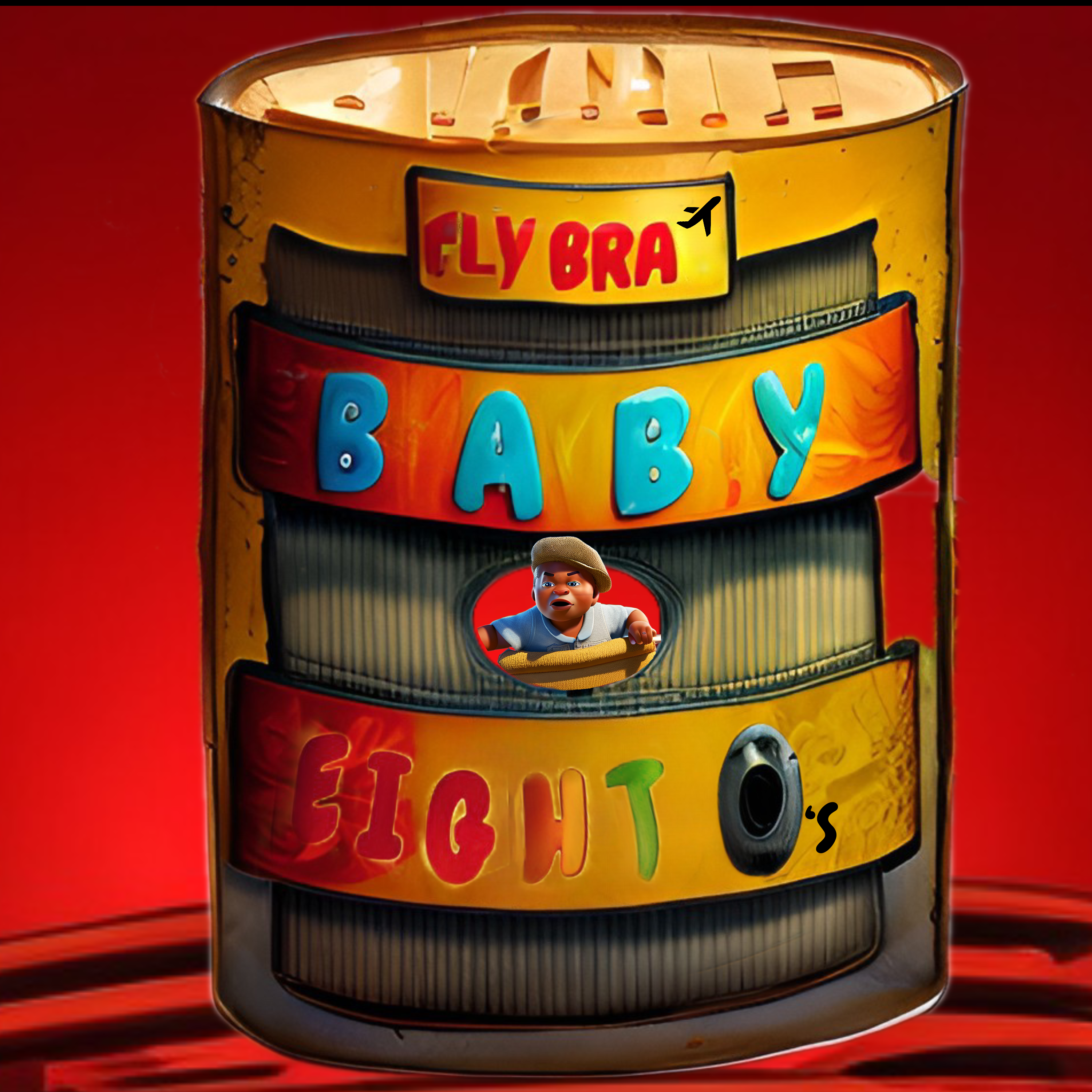 Baby Eight O's artwork