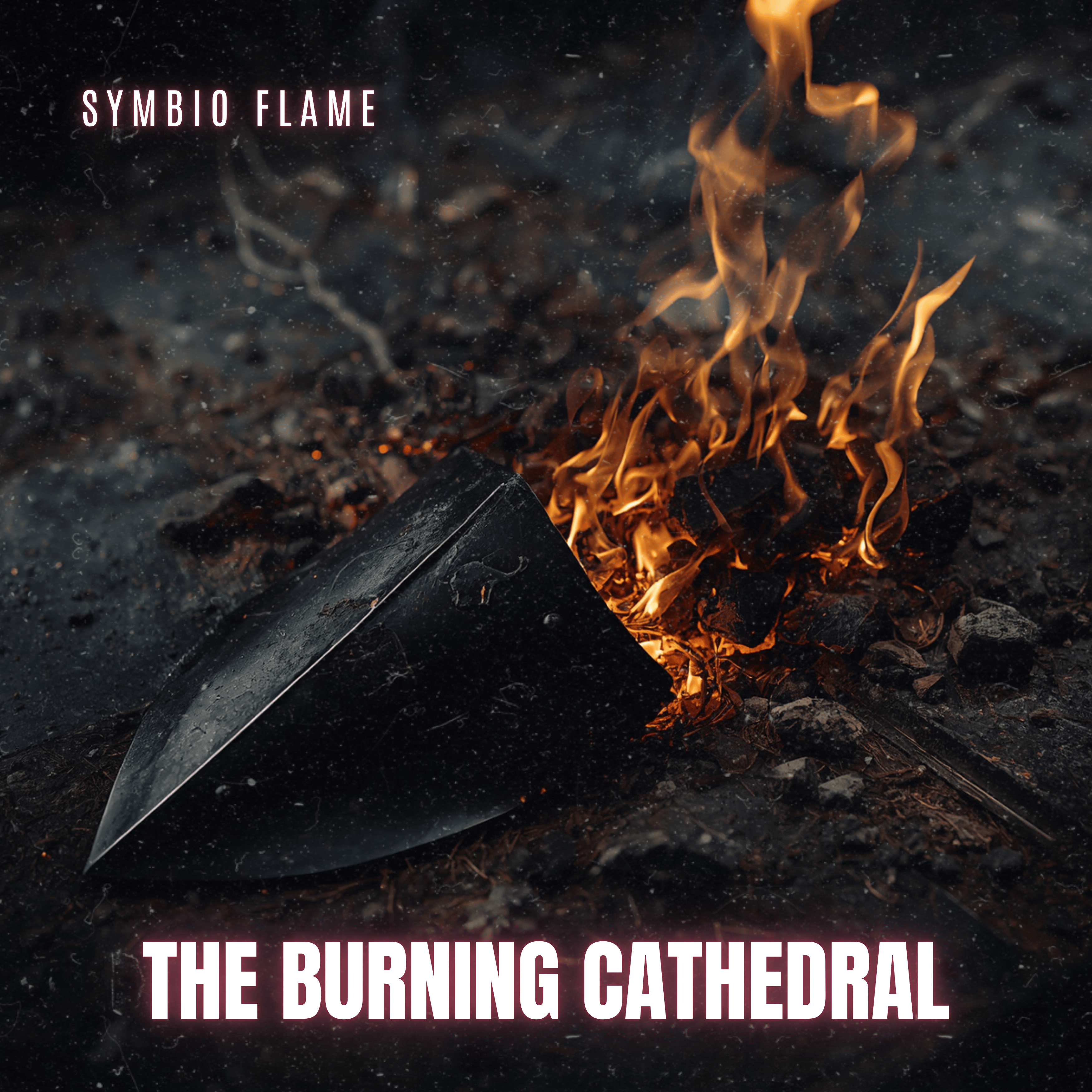 THE BURNING CATHEDRAL by Symbio Flame cover art