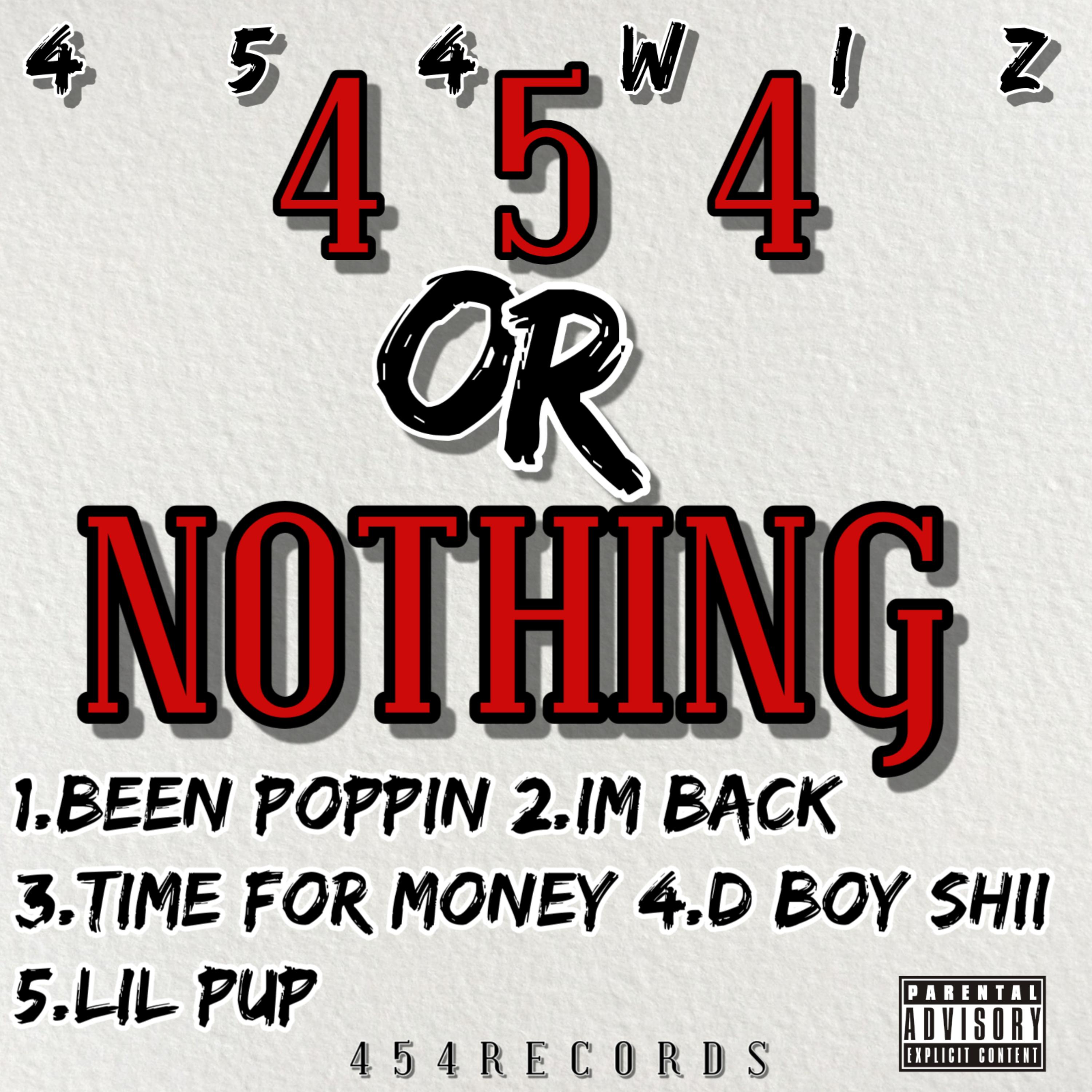 454 or NOTHING artwork