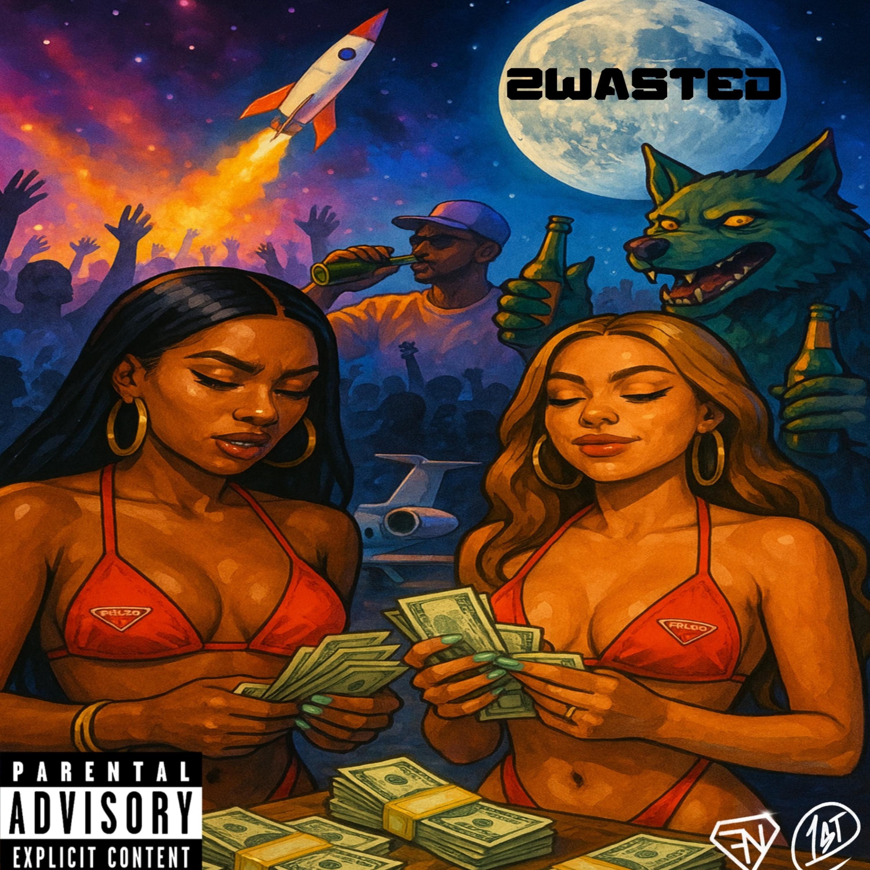 2WASTED by DinooFnDiamondz cover art