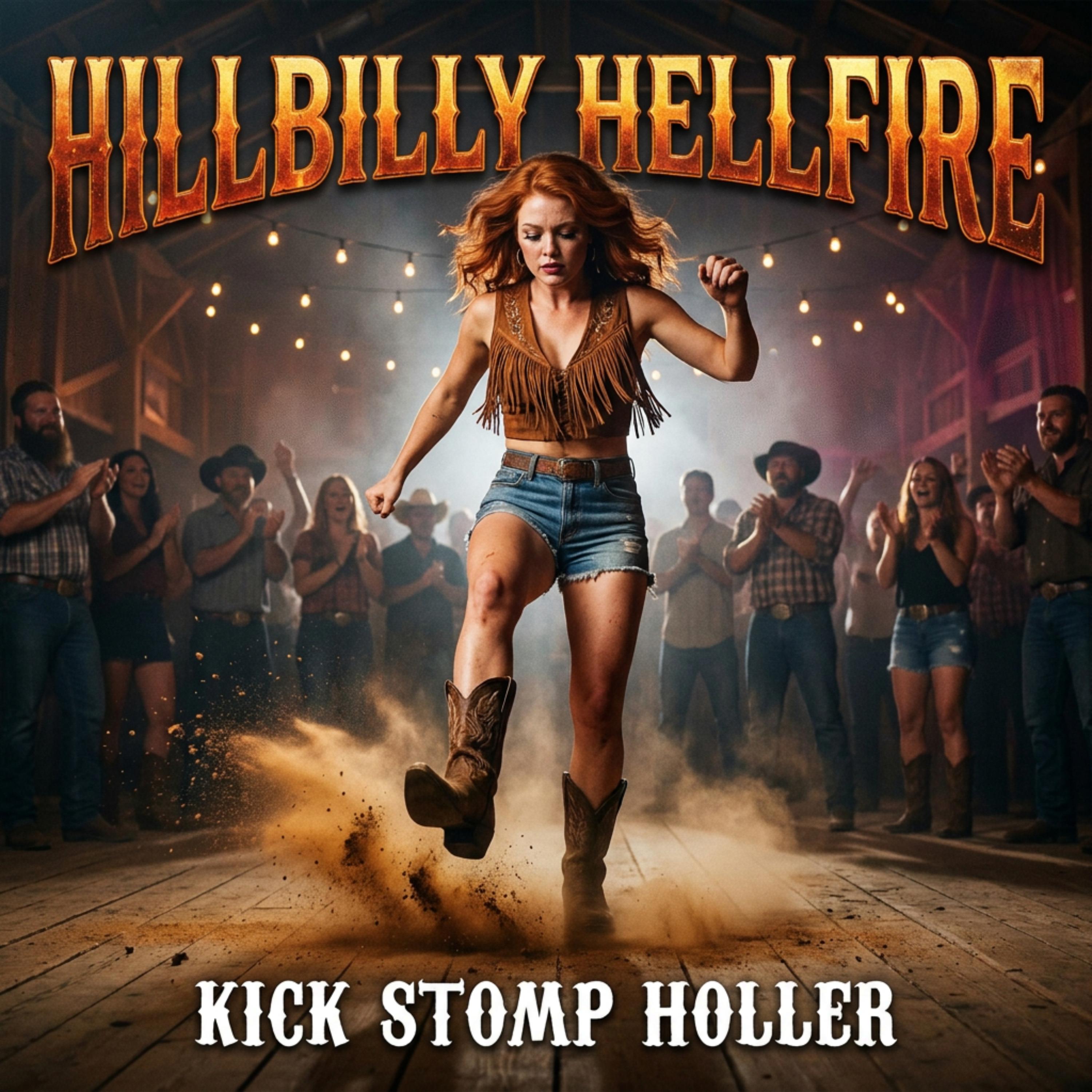 Kick Stomp Holler by Hillbilly Hellfire cover art