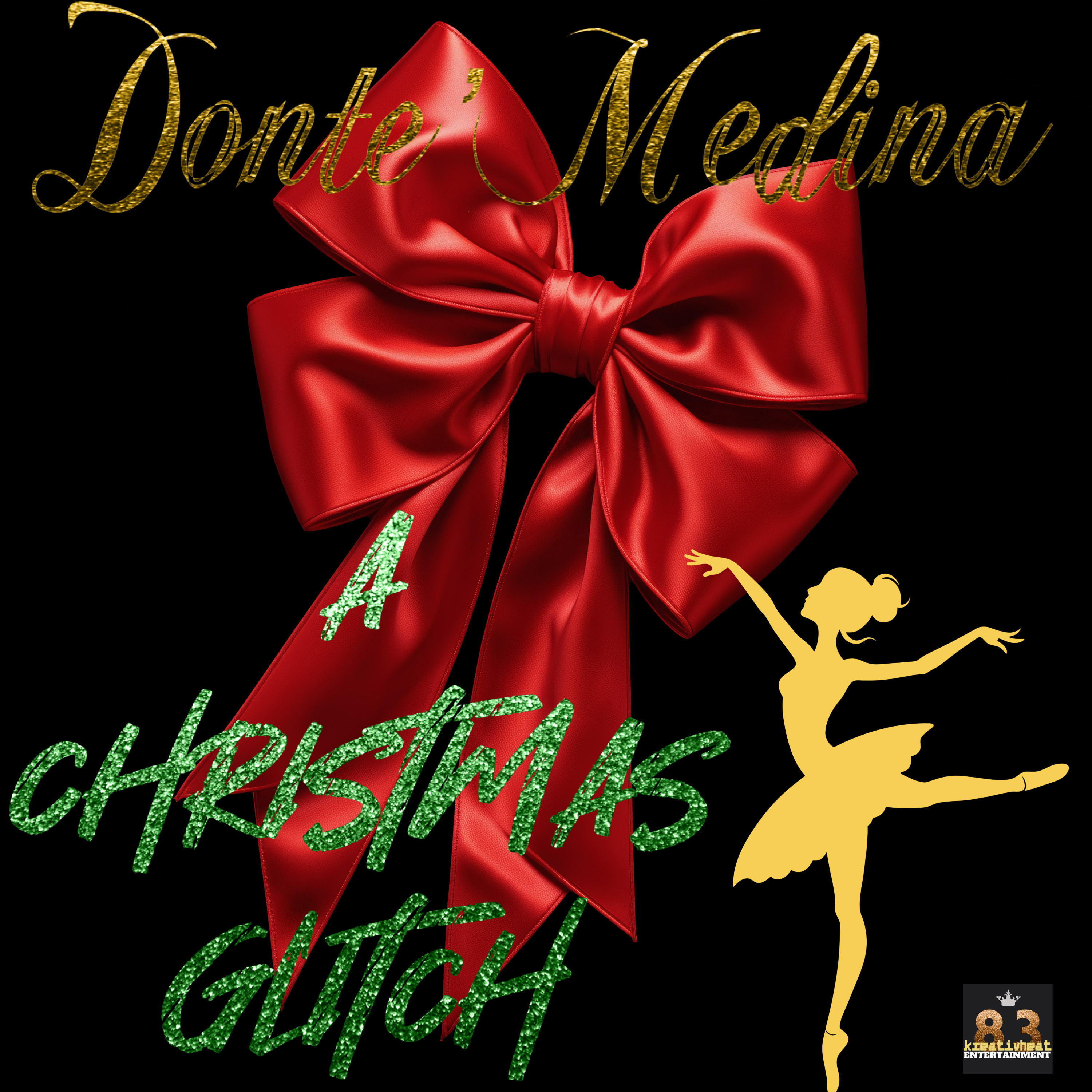 A Christmas Glitch (Black Edition) artwork