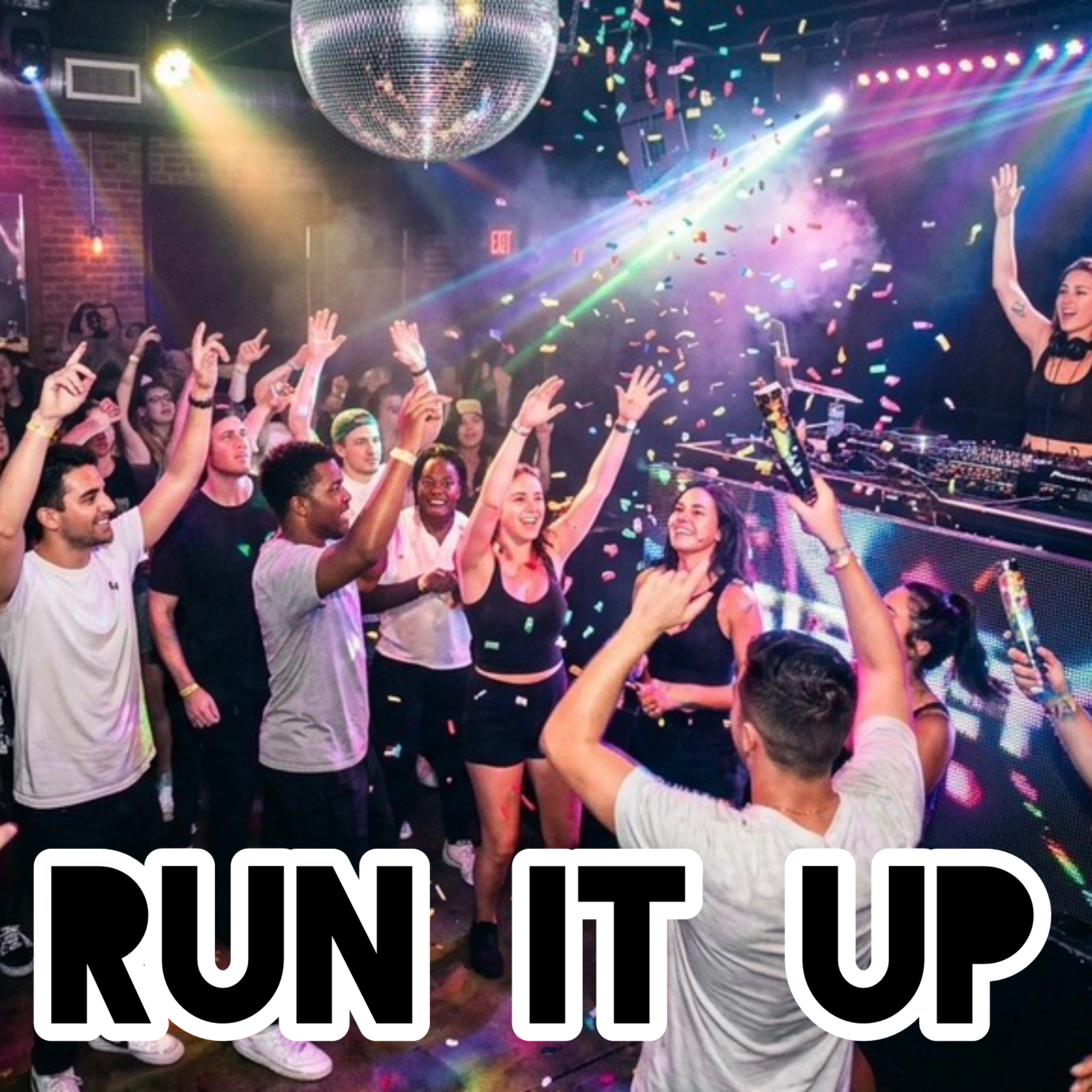 RUN IT UP by Mathew Flores cover art