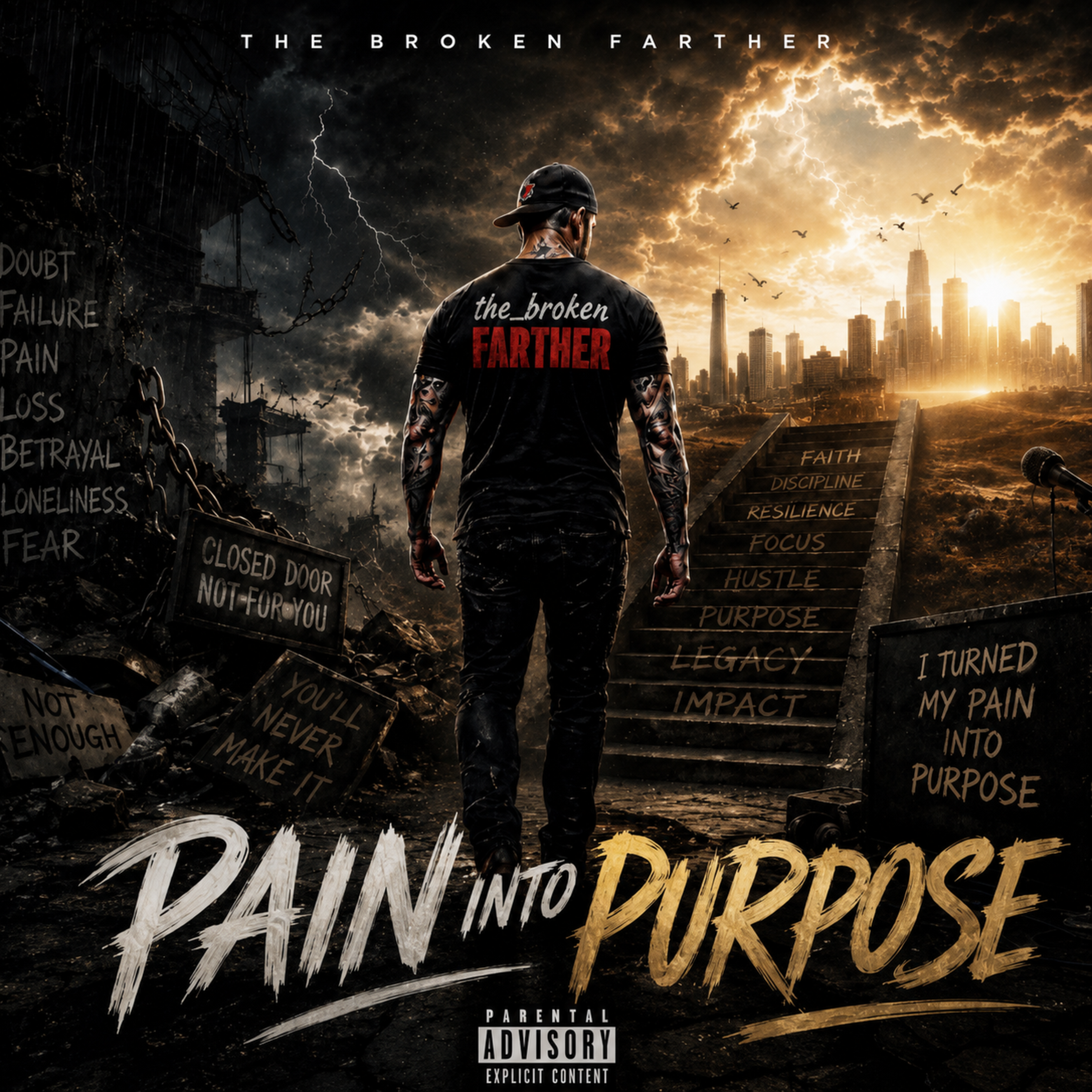 PAIN INTO PURPOSE by The Broken Farther cover art