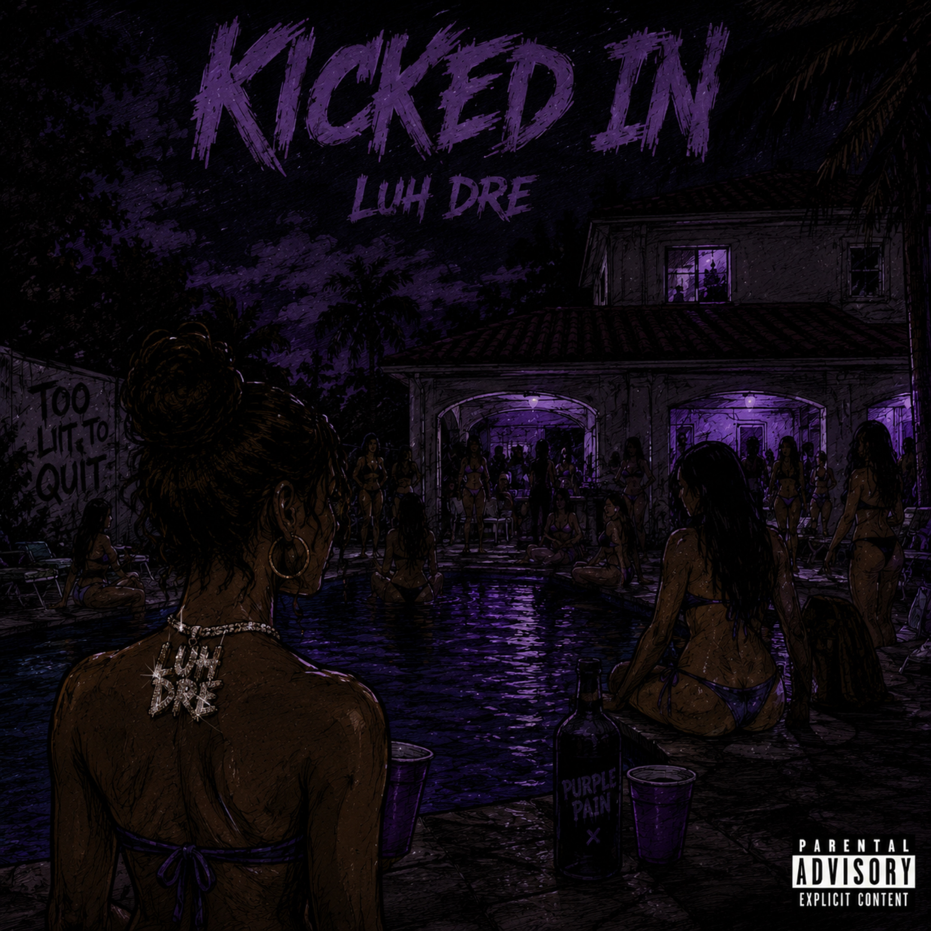 Kicked In by Luh Dre cover art