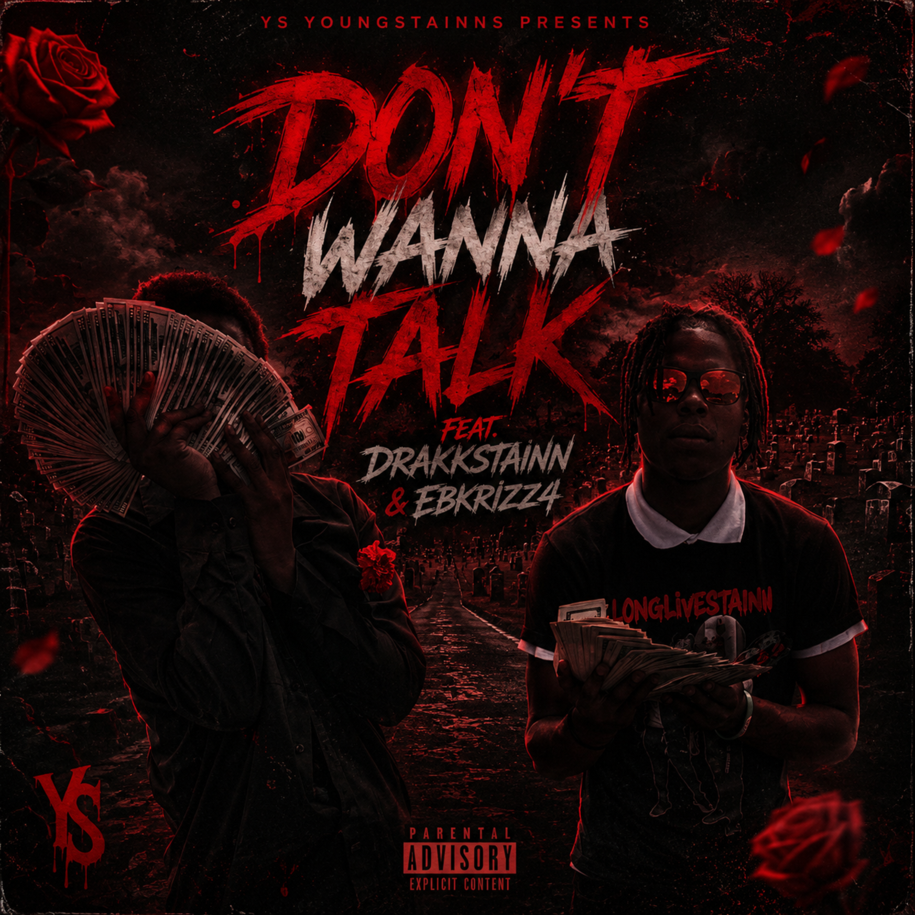 Don’t Wanna Talk by Youngstainns cover art
