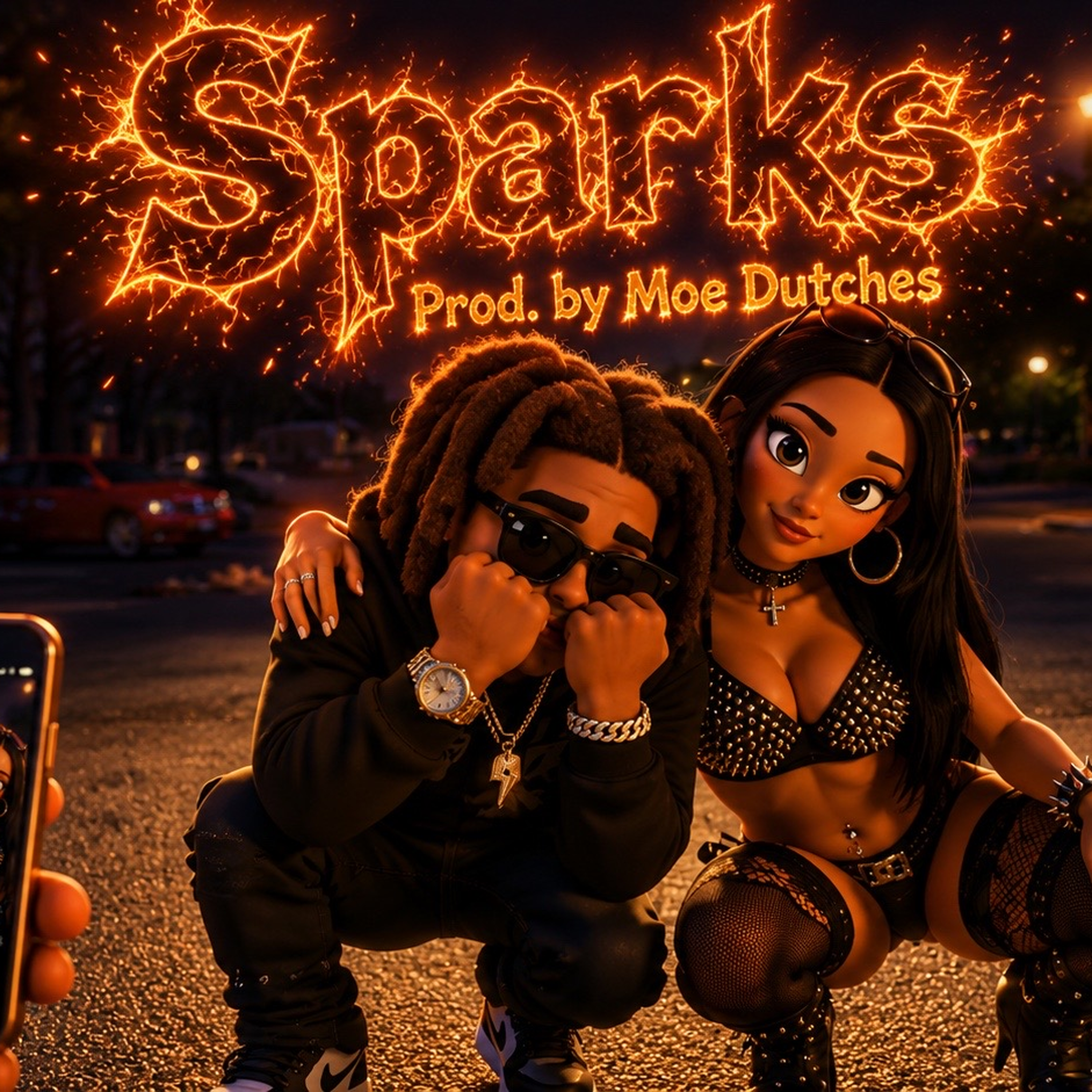 Sparks by Moe Dutches cover art