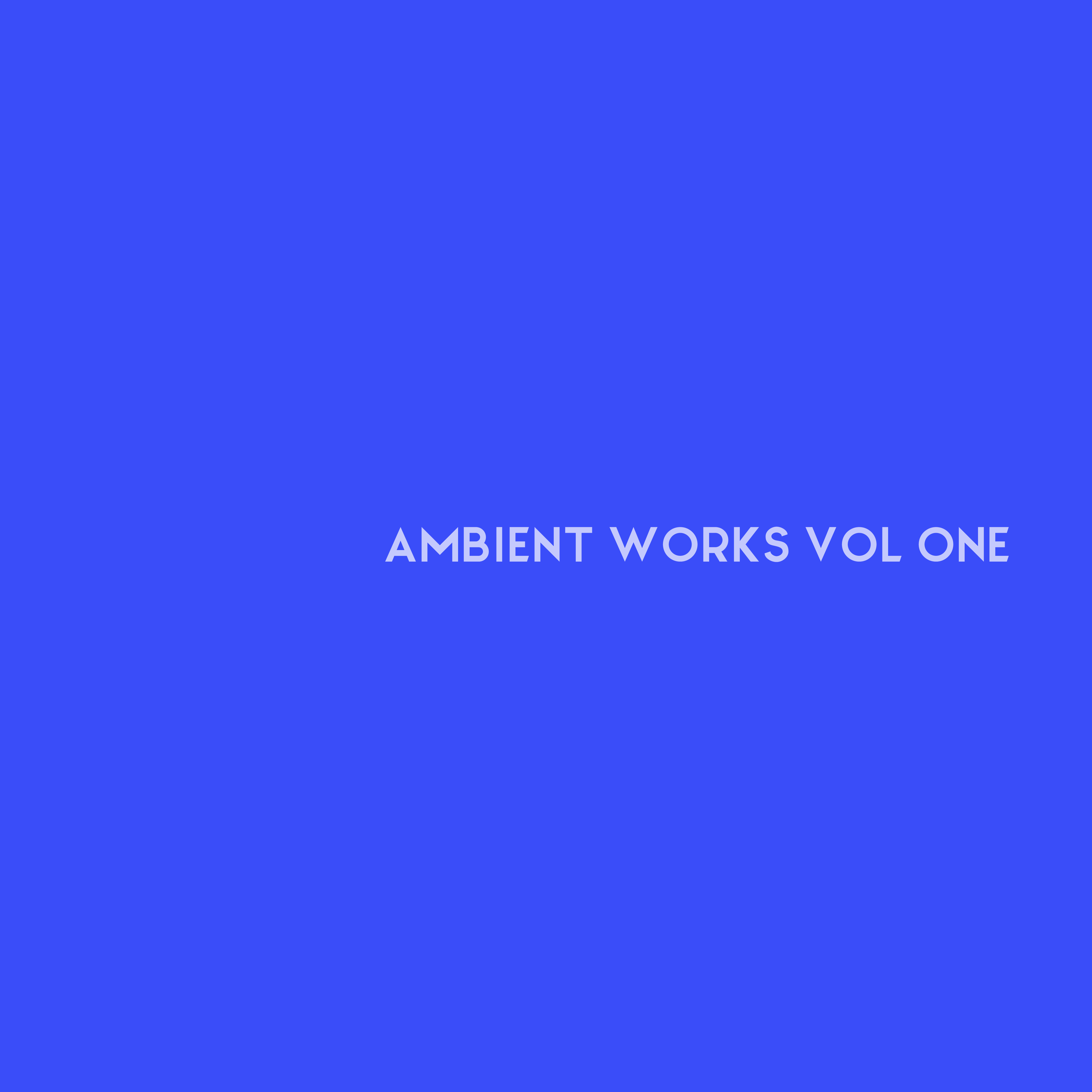 Ambient Works, Vol. 1 artwork