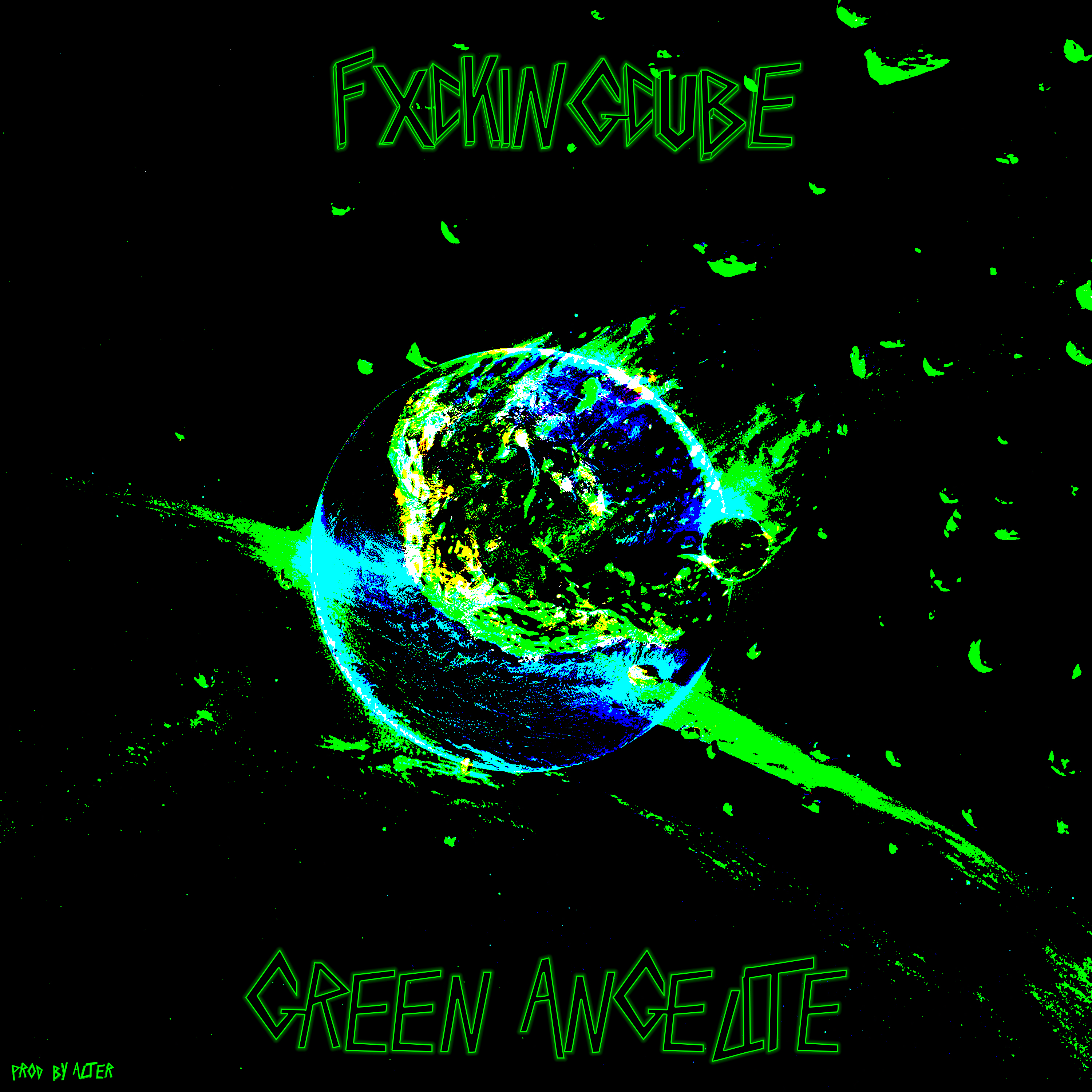 Green Angelite by fxckingcube cover art