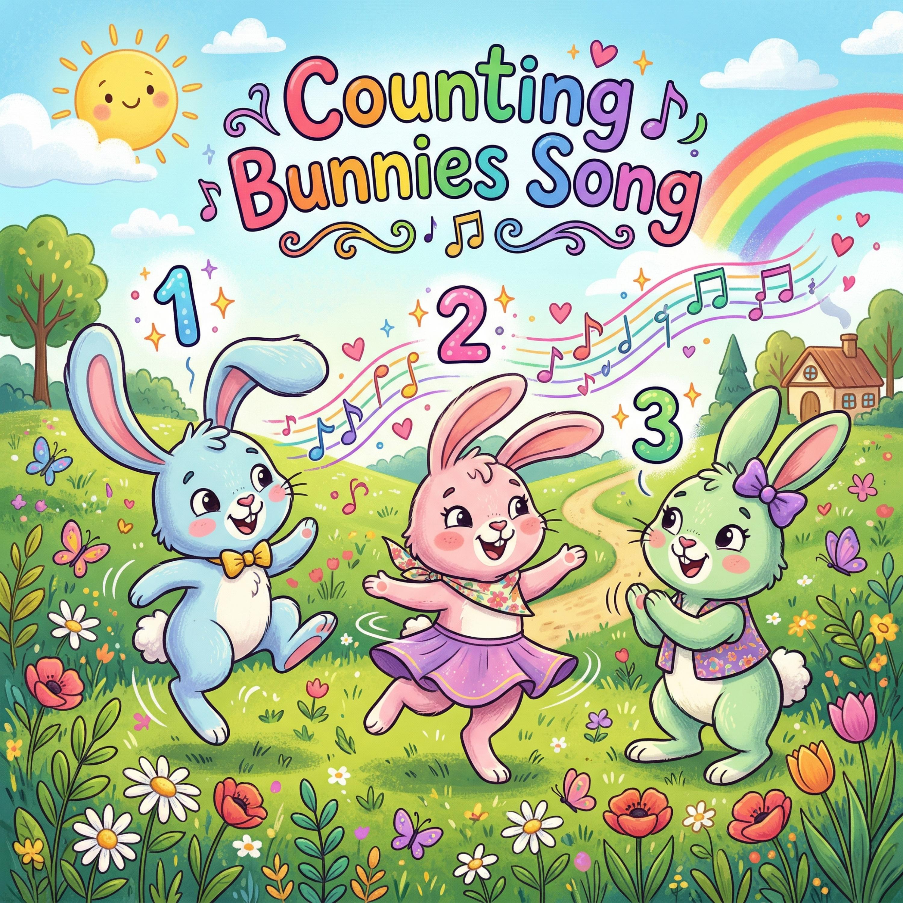 Counting Bunnies Song artwork