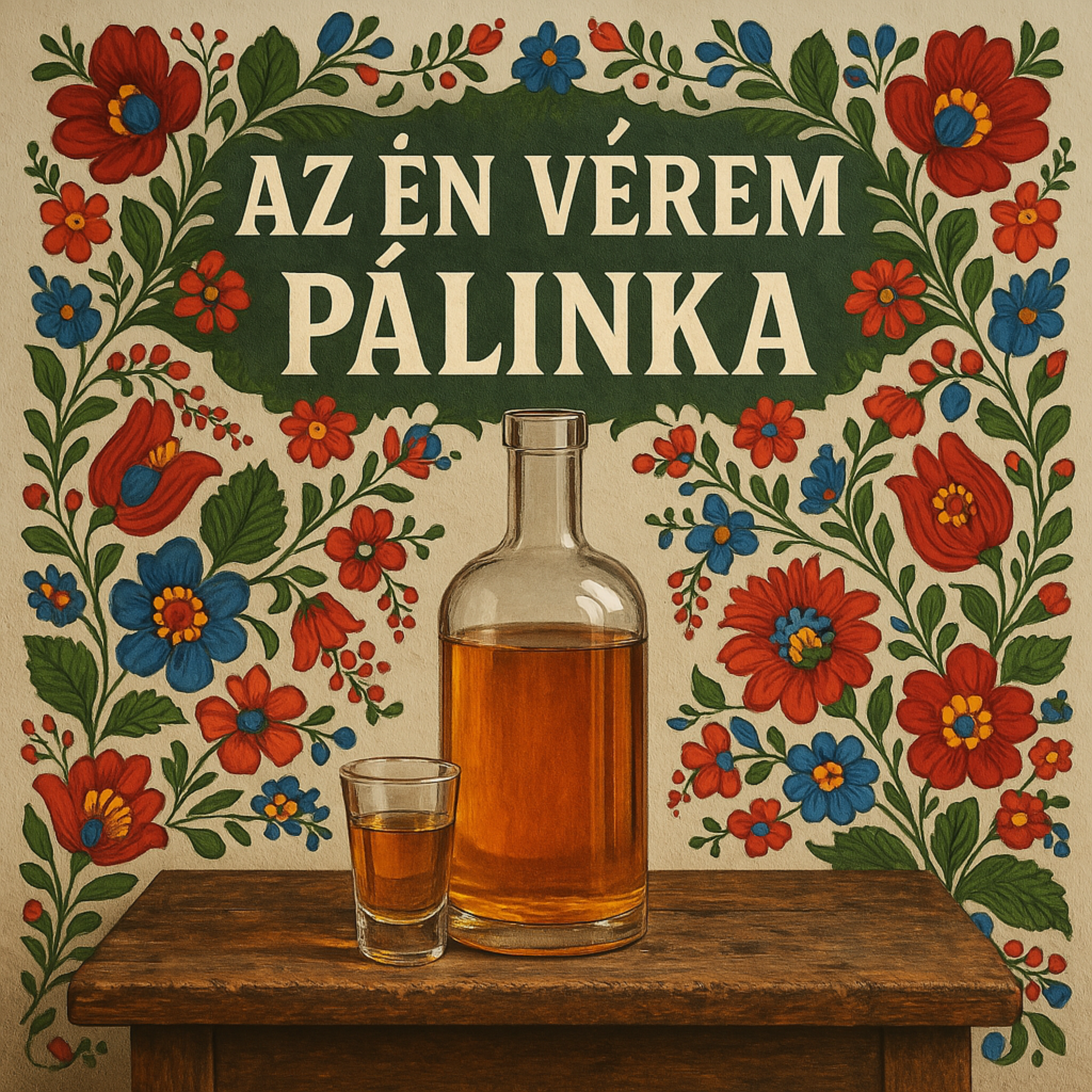 Az Én Vérem Pálinka artwork