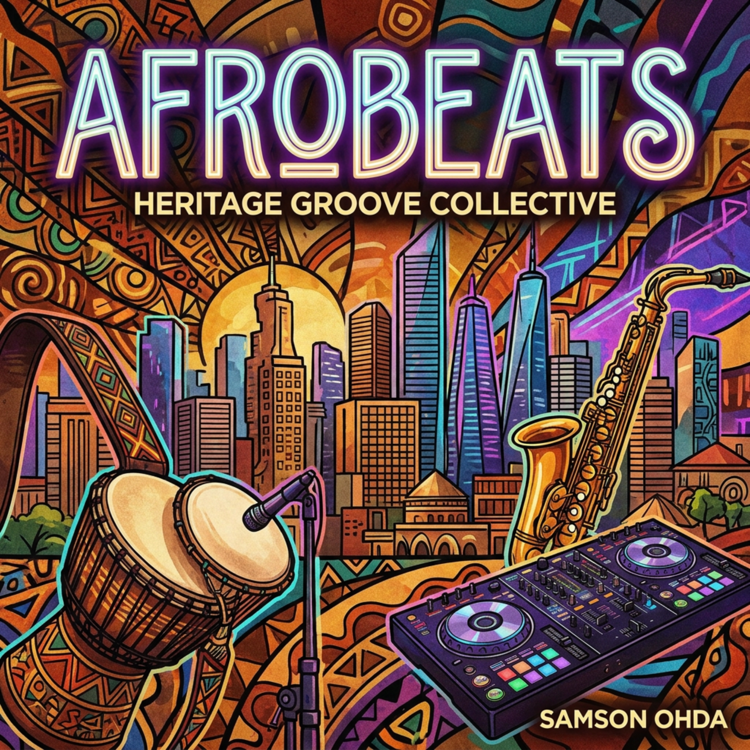 Heritage Groove Collective by Samson Ohda  cover art