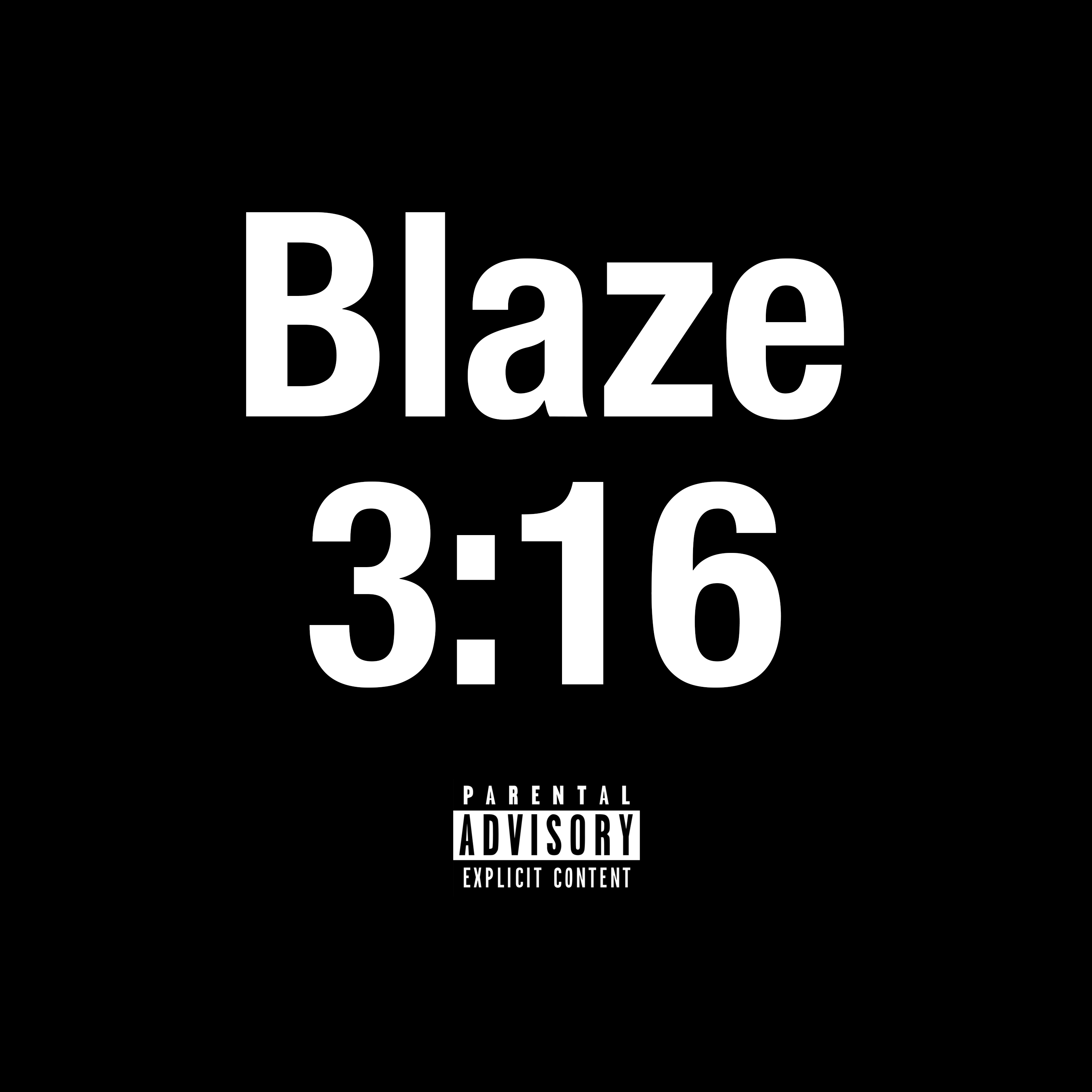 Blaze 3:16 artwork