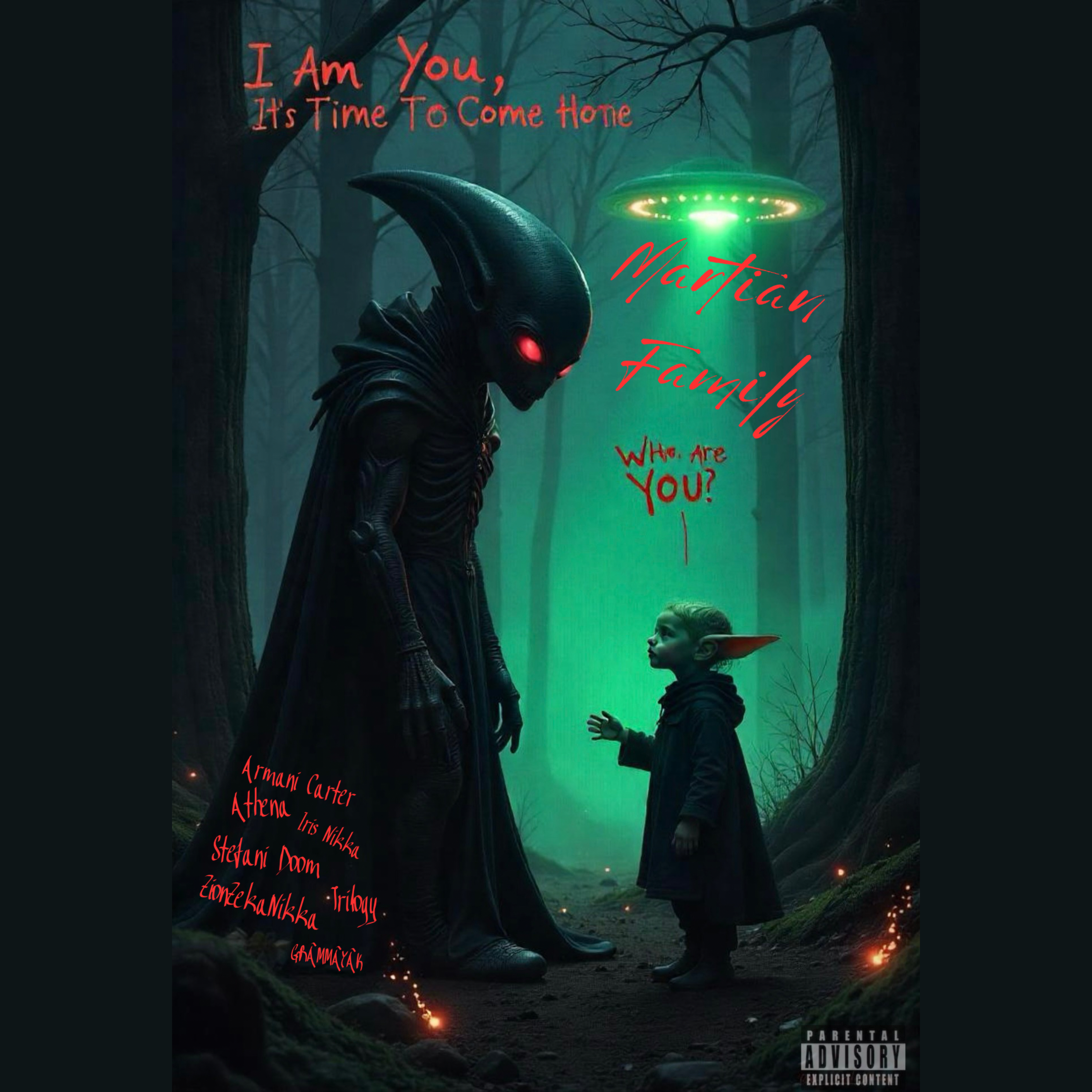 Martian Family artwork