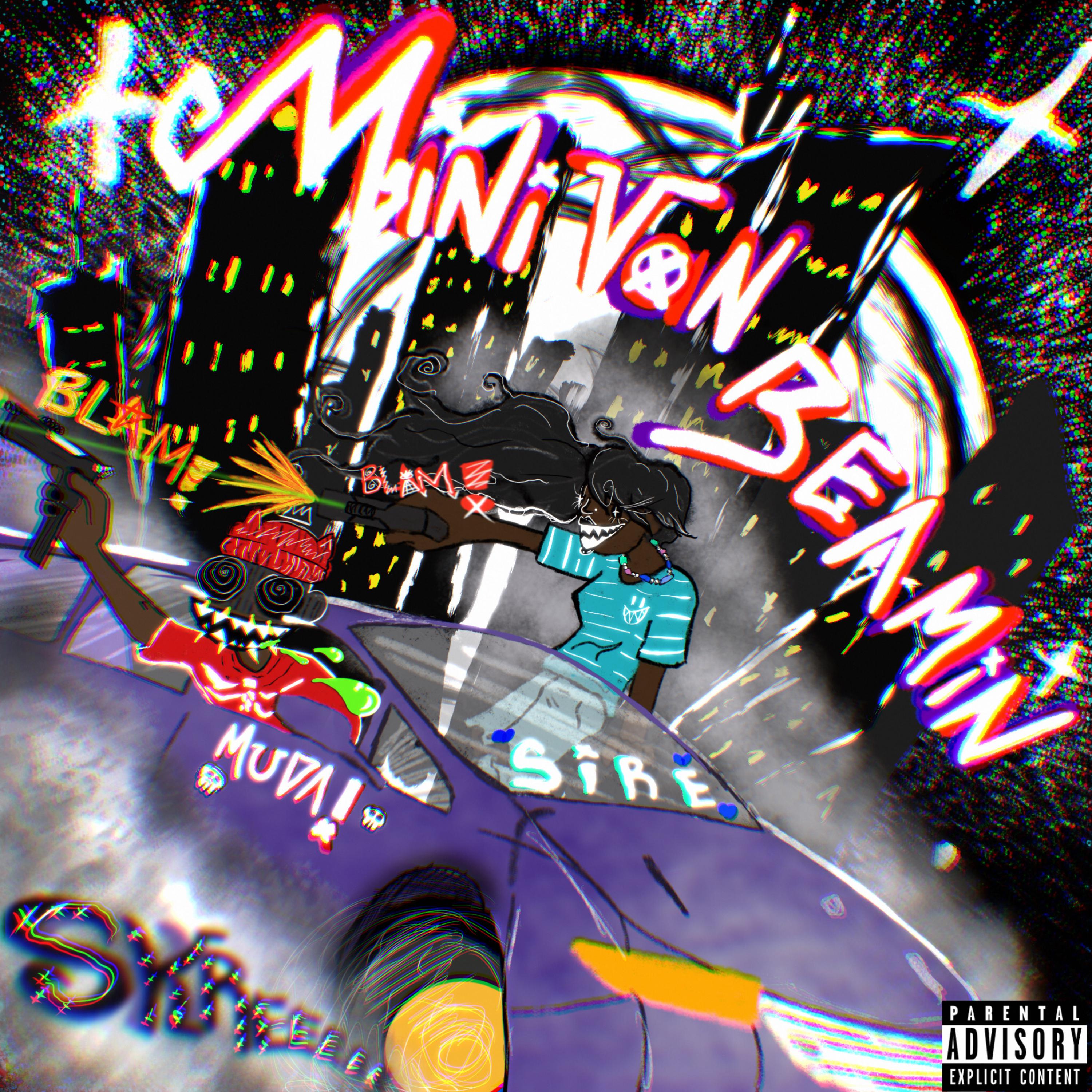 Minivan Beamin' artwork