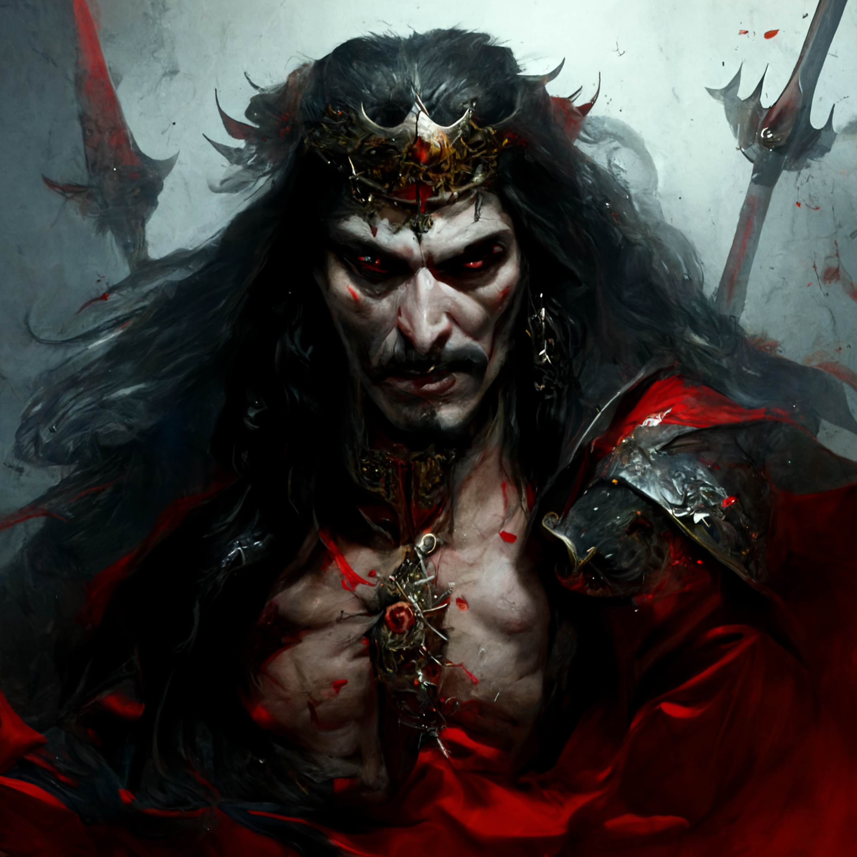 My Name Is Dracula, King Of Darkness artwork
