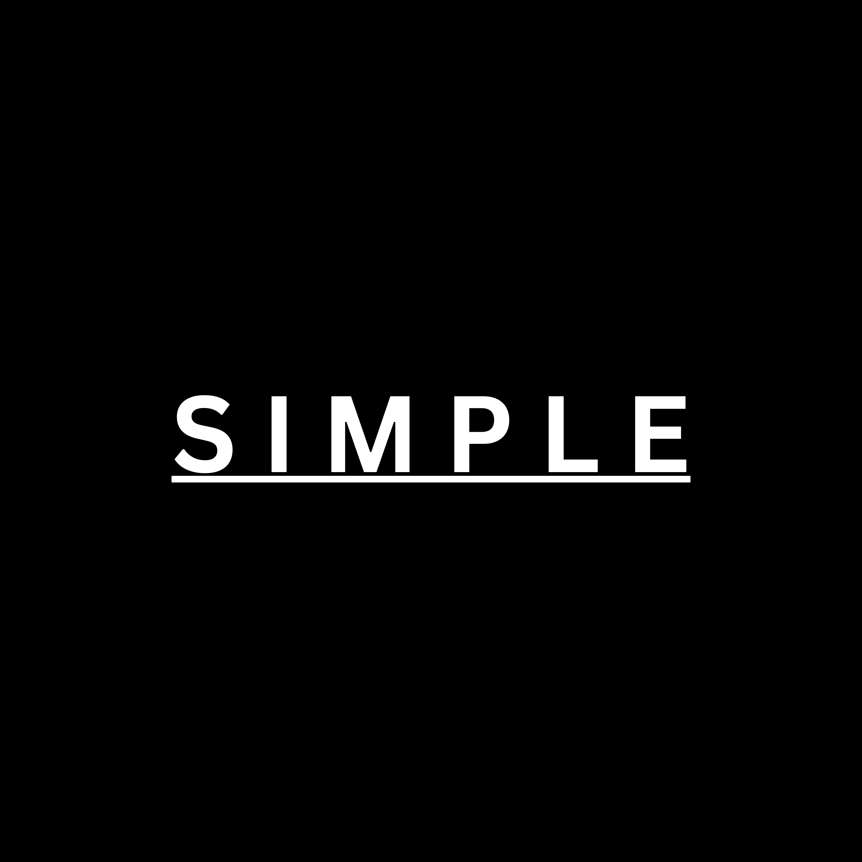 S I M P L E artwork