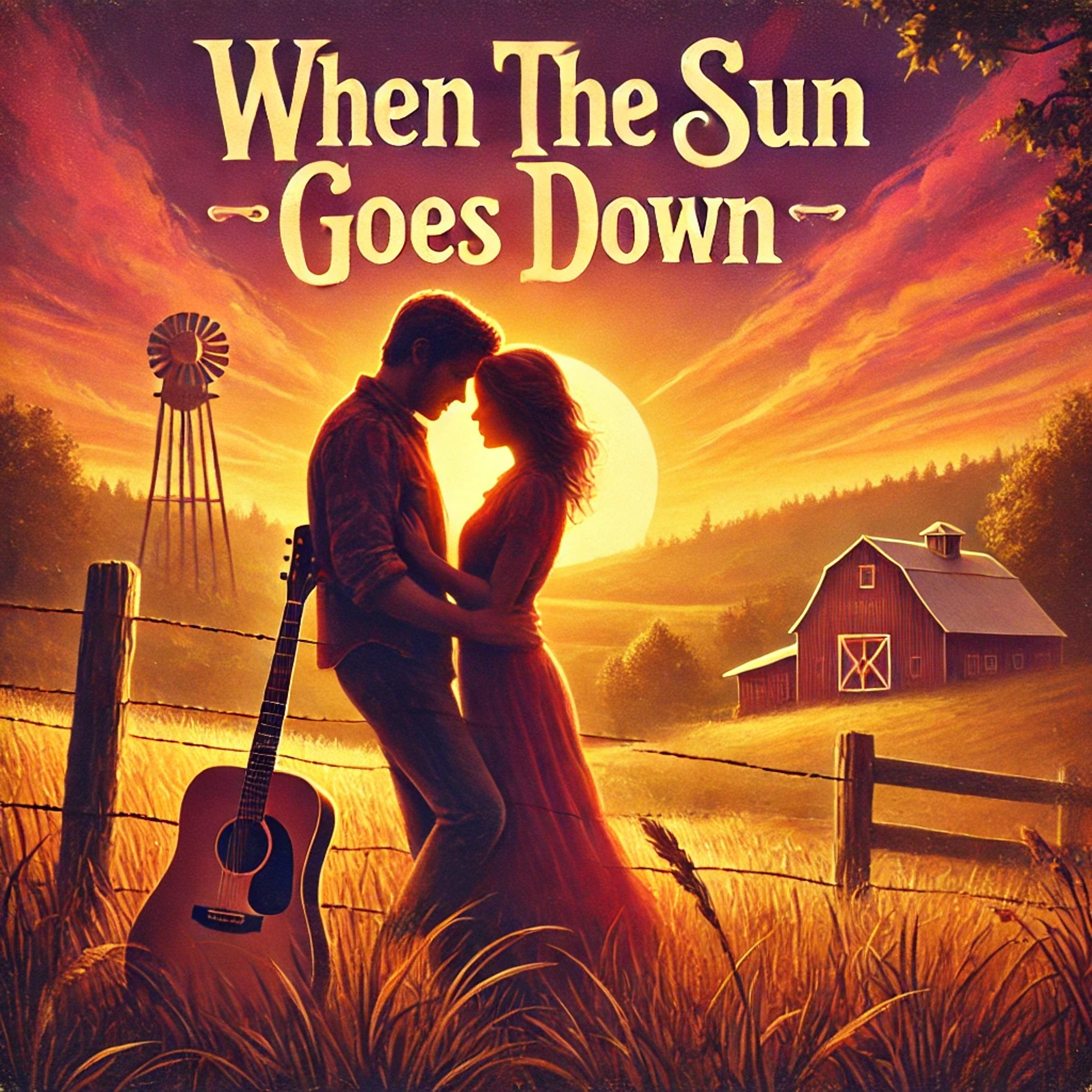 When the Sun Goes Down artwork