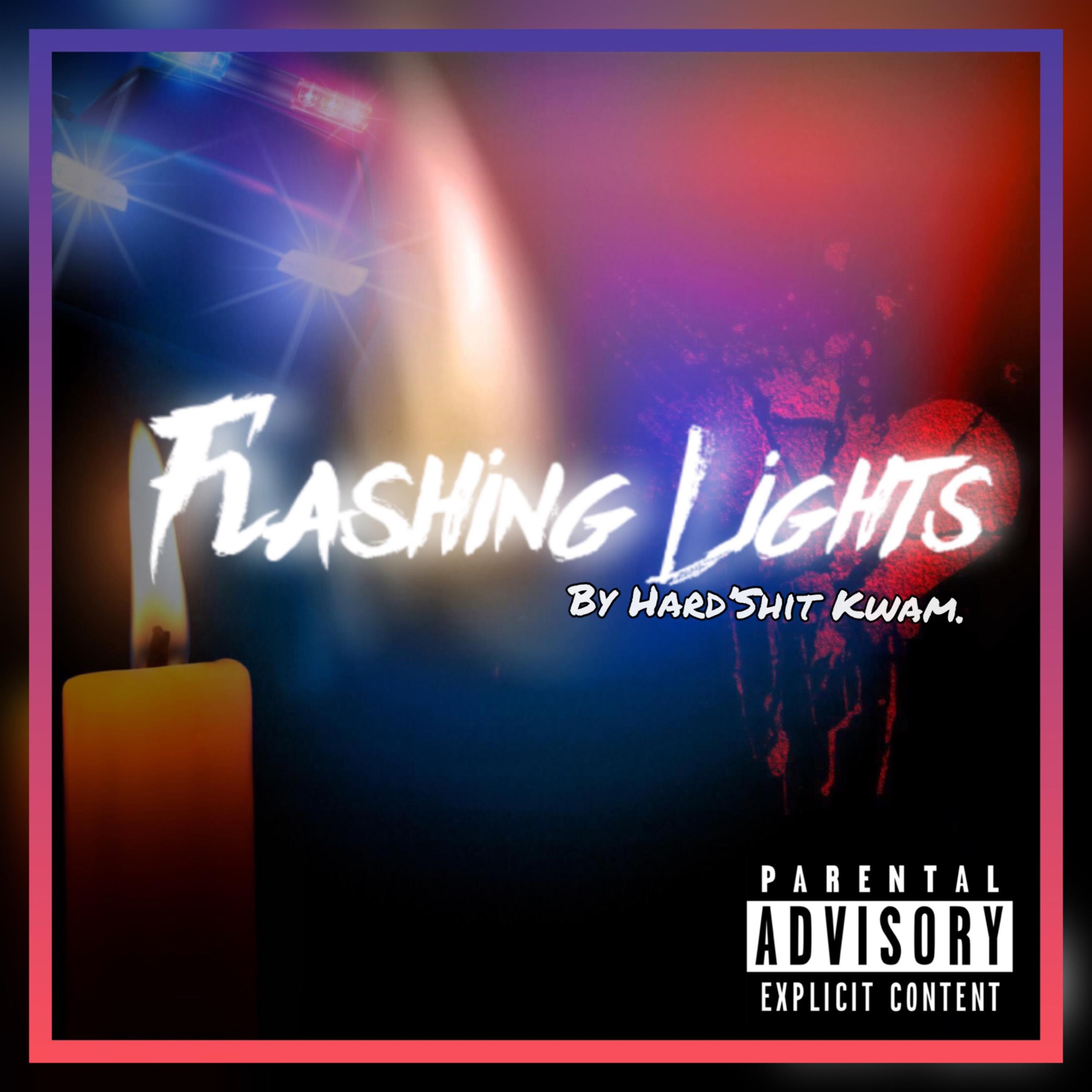 Flashing lights artwork