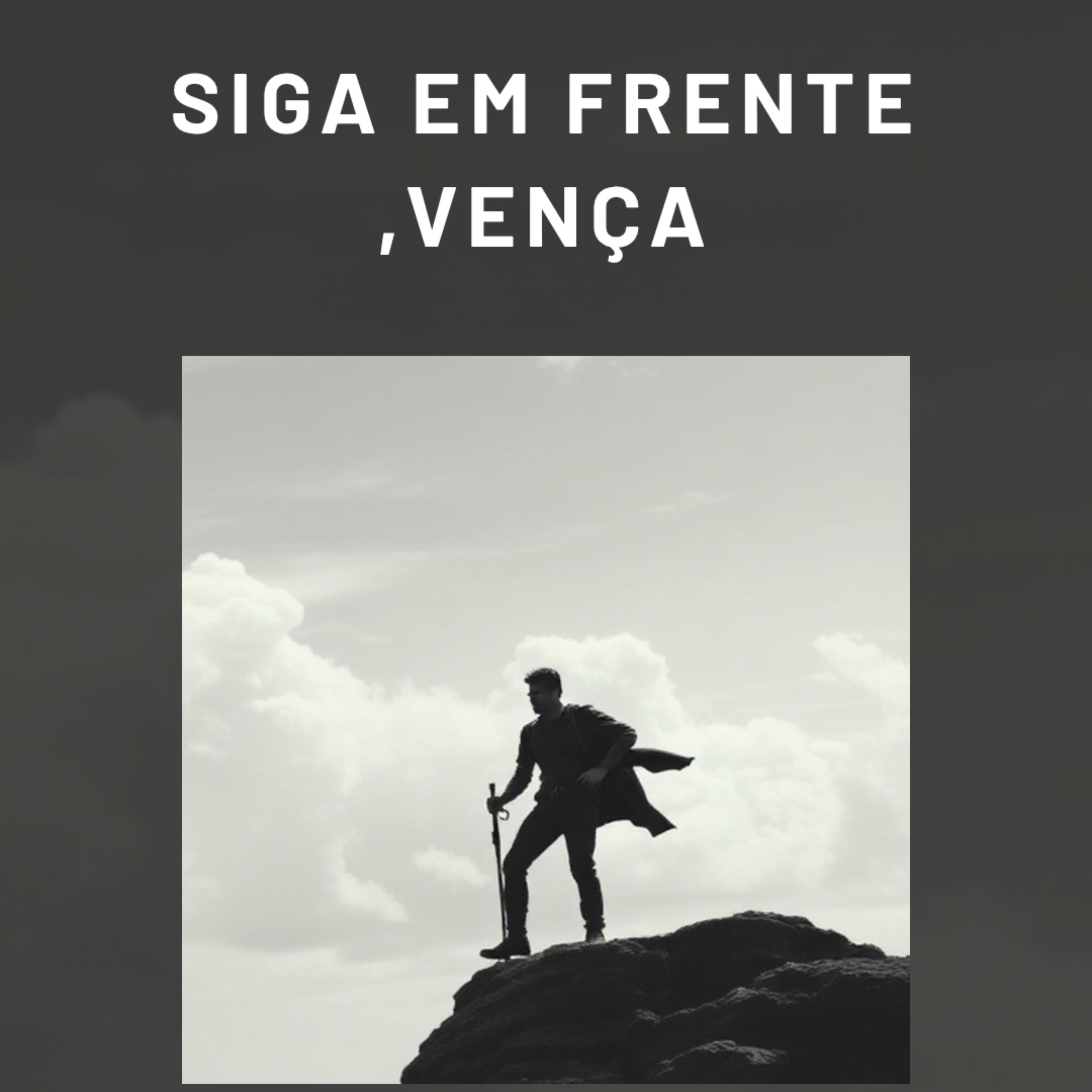 Siga em frente vença artwork