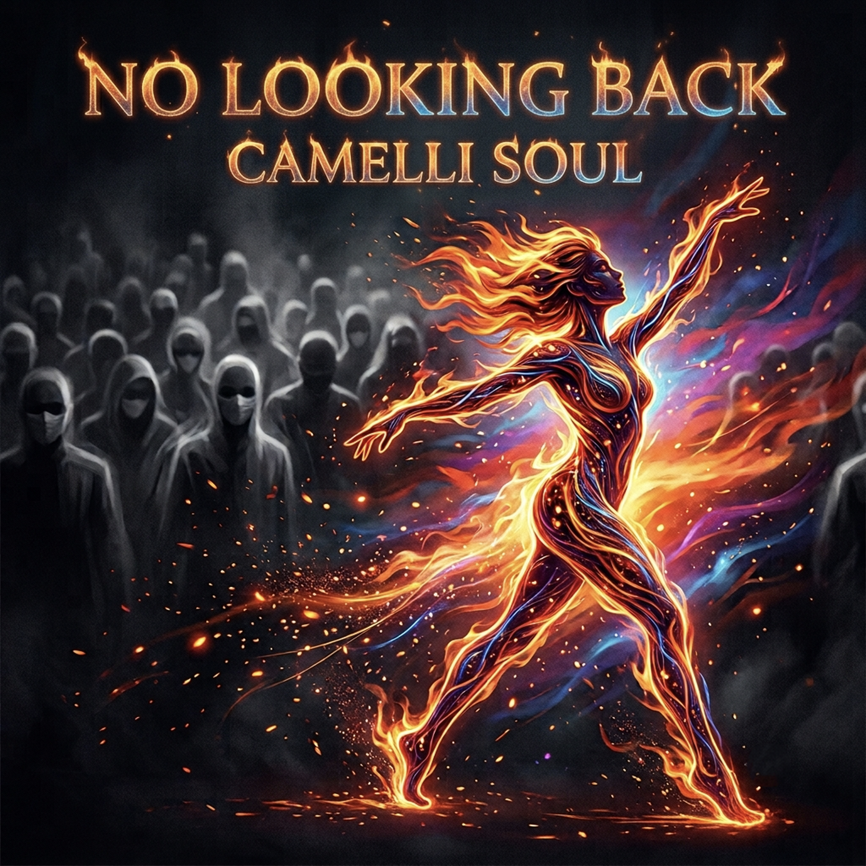 No Looking Back by Camelli Soul cover art