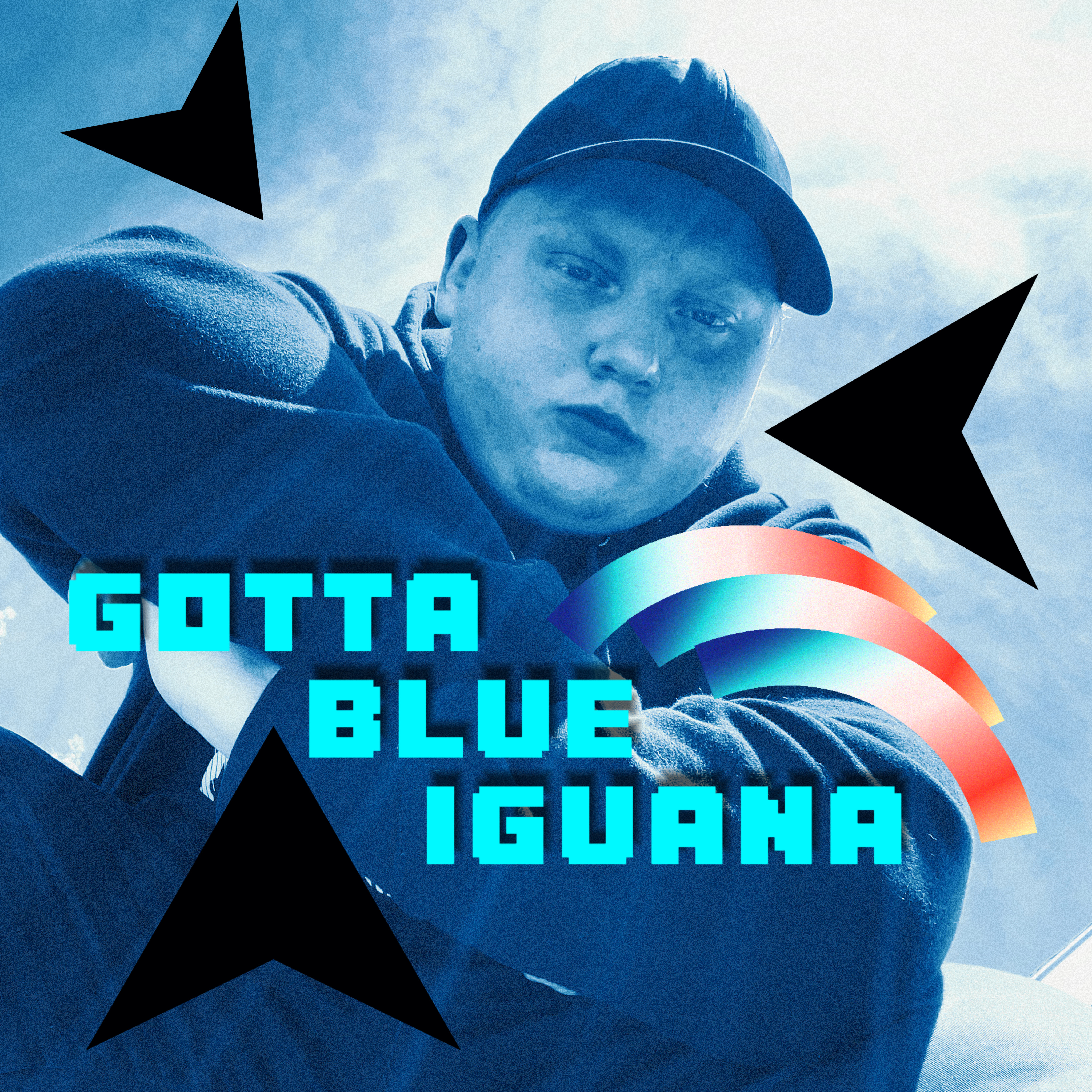 GOTTA BLUE IGUANA artwork