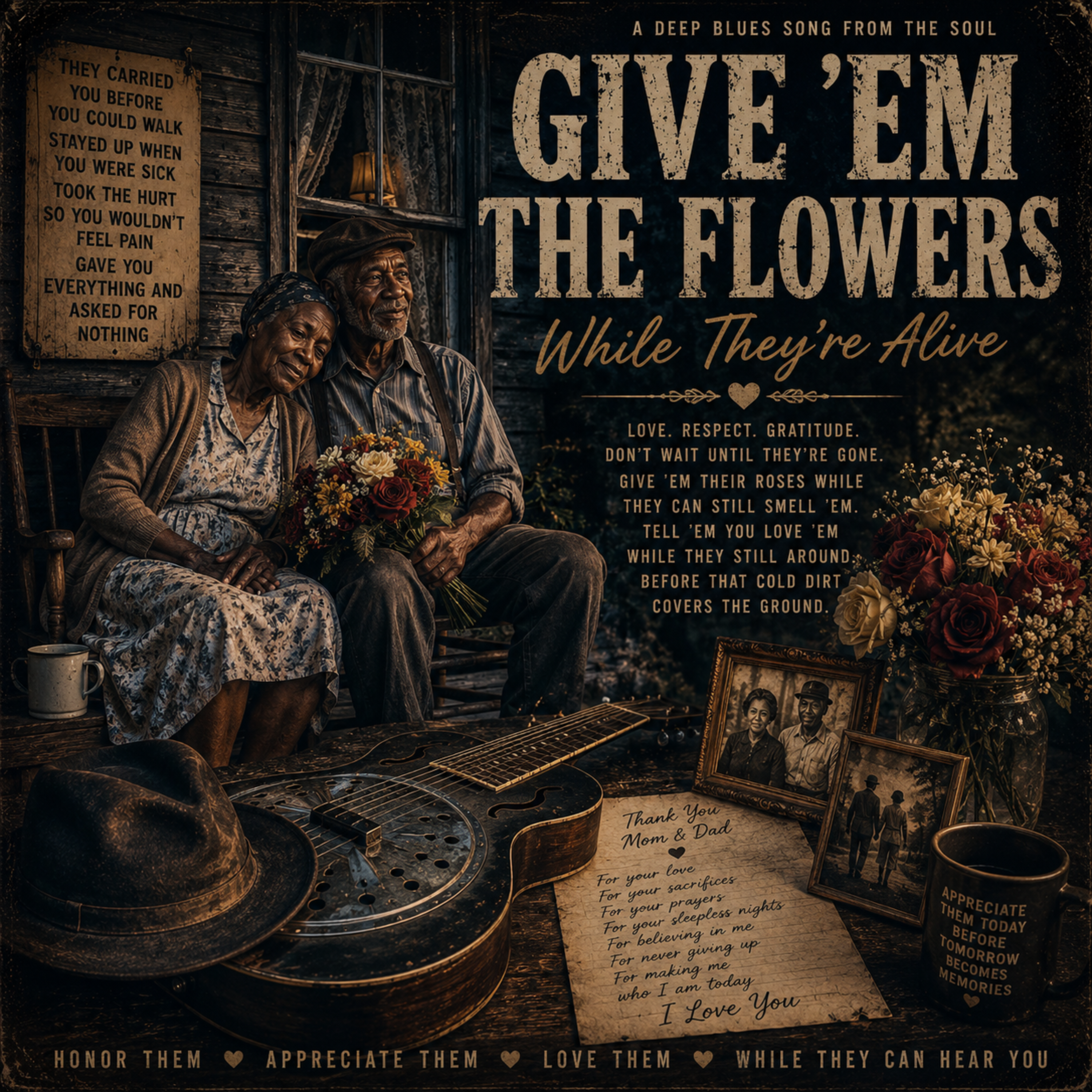 Give ‘Em The Flowers by Gospel & Blues Meets Country cover art
